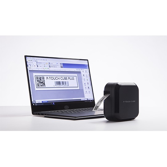 Brother ET P Touch Cube Plus PT P710BT Etikettendrucker Drucker & Scanner