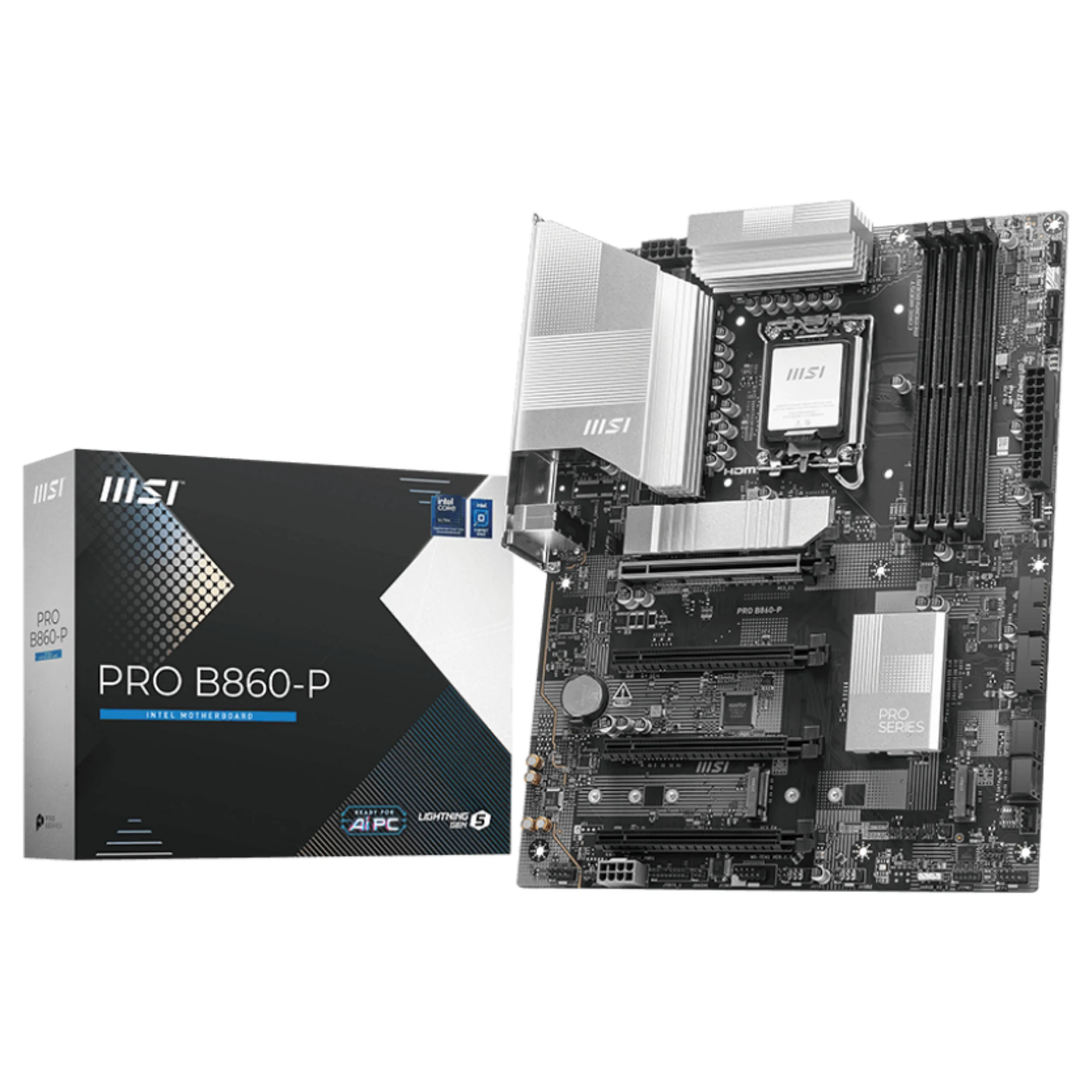 MSI PRO B860 P Motherboard Intel B860 LGA 1851  Socket V1  ATX PC-Zubehoer