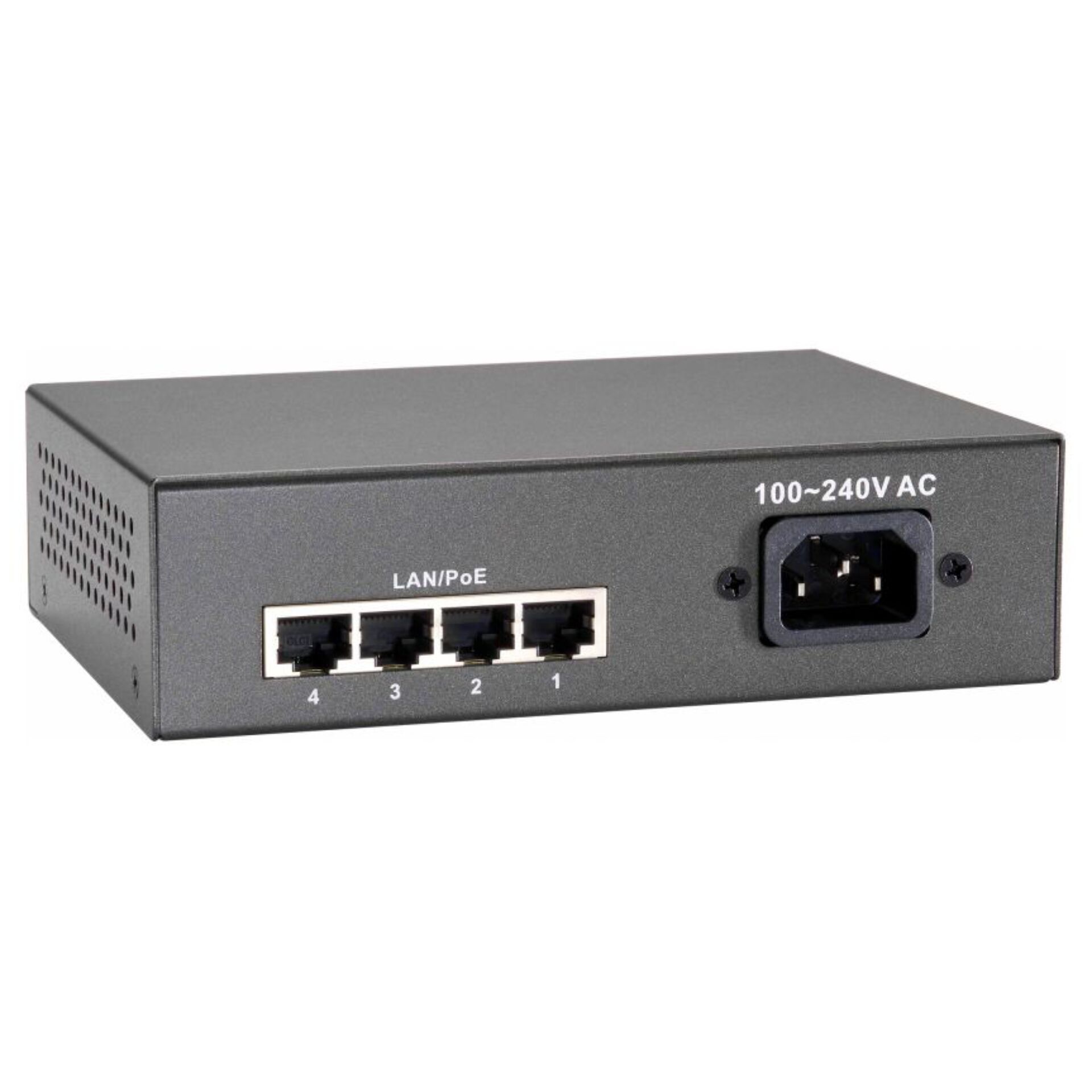 LevelOne FEP 0511 Netzwerk Switch Fast Ethernet  10 100  Power over Ethernet  PoE  Grau Switches