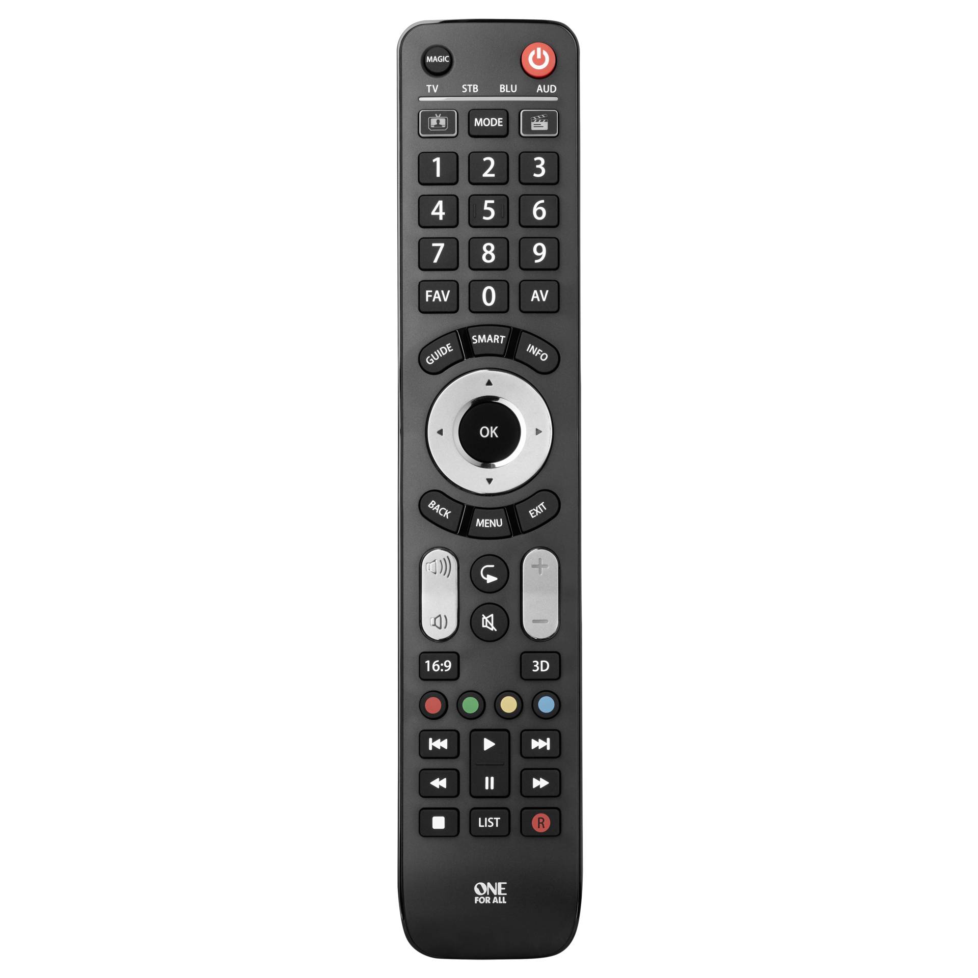 OneforAll One for All Evolve 4 Universalfernbedienung URC 7145 Video & Audio