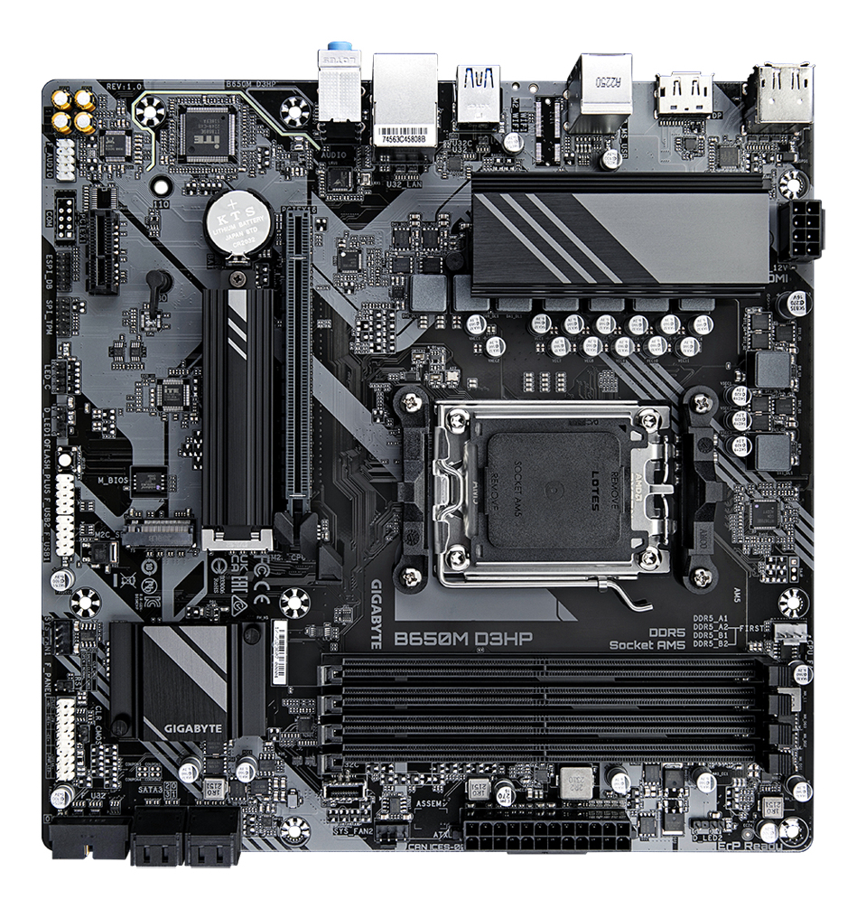 Gigabyte B650M D3HP  B650 AM5 mATX DDR5  PC-Zubehoer