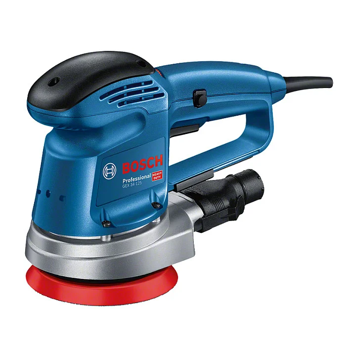 Bosch GEX 34 125 Karton Exzenterschleifer Schleifer Hobel & Fraesen