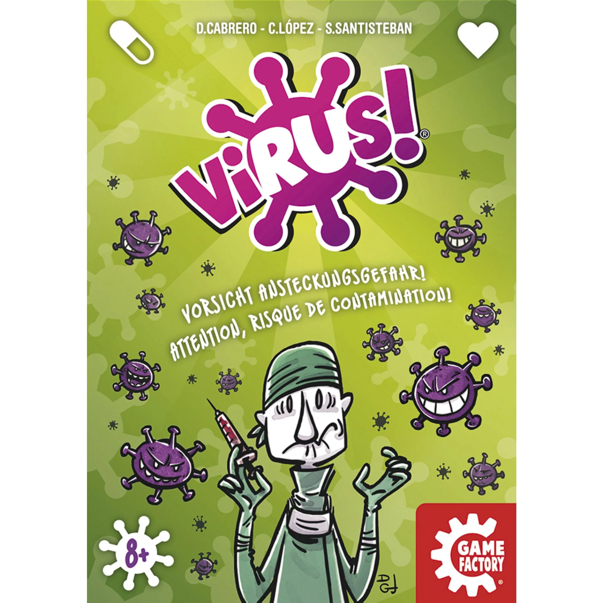 Game Factory Virus  mult  Spielwaren