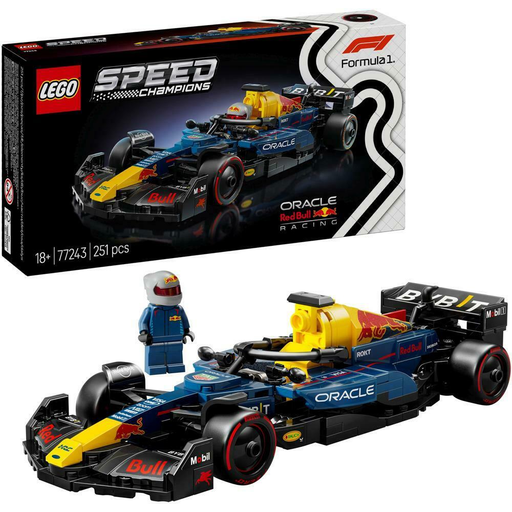 LEGO Bauspielzeug  Oracle Red Bull Racing RB20 F1 Rennauto Speed Champions Wohnaccessoires