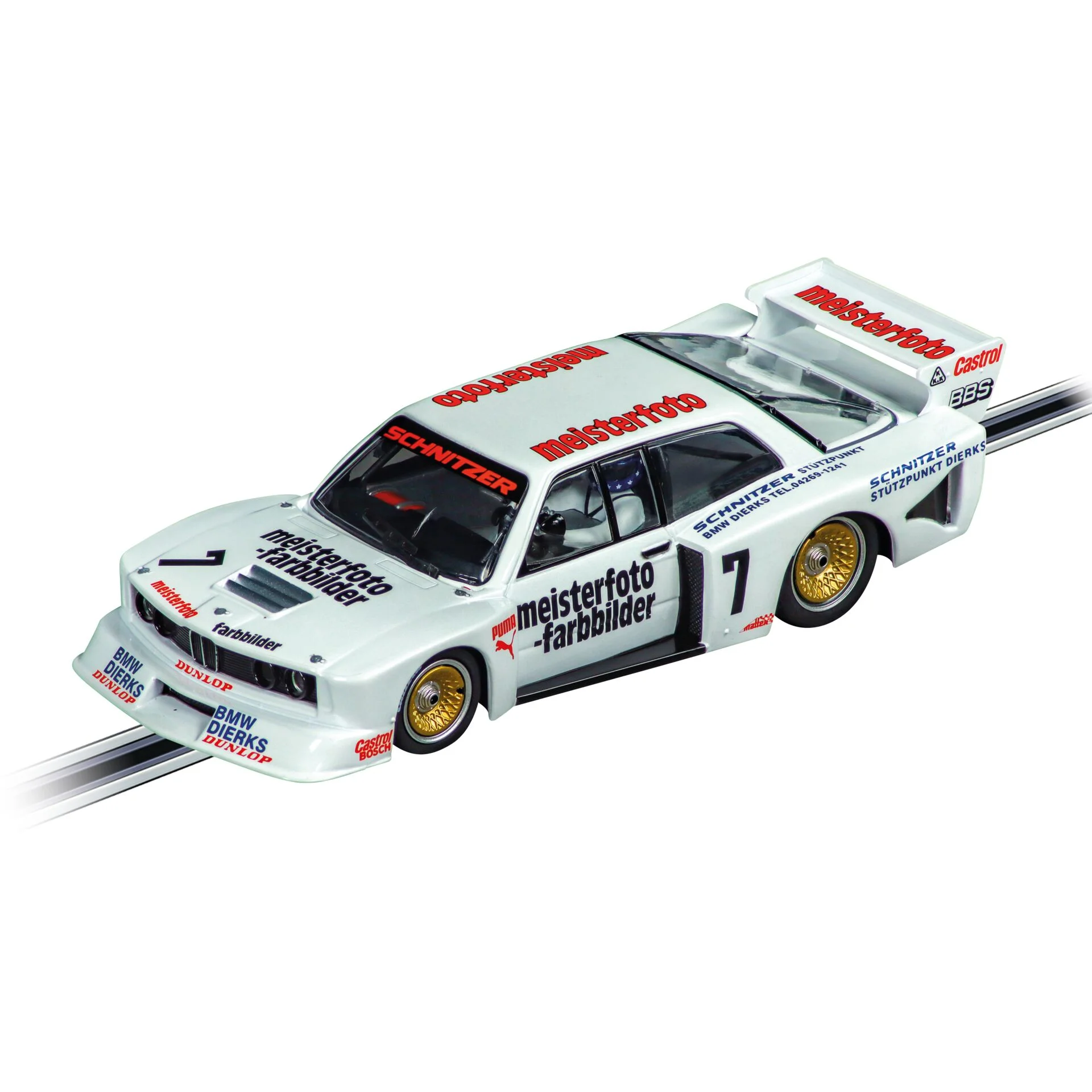 Carrera Digital 132 20032037 BMW 320 Turbo Flachbau No 7 Elektronikspielzeug