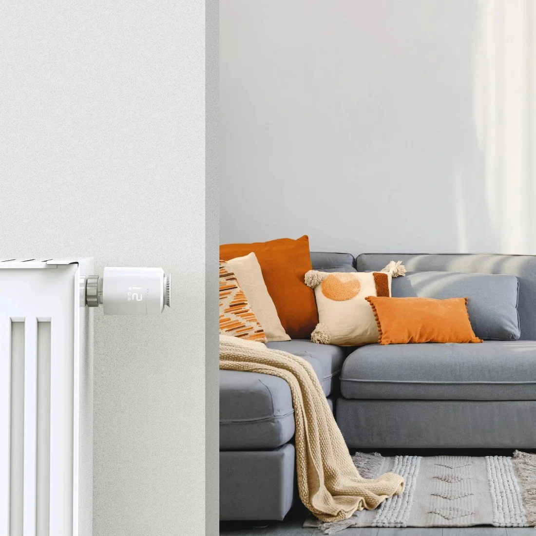 Hama 00176662 Thermostatisches Heizkoerperventil Fuer die Nutzung im Innenbereich geeignet Heizungssteuerung