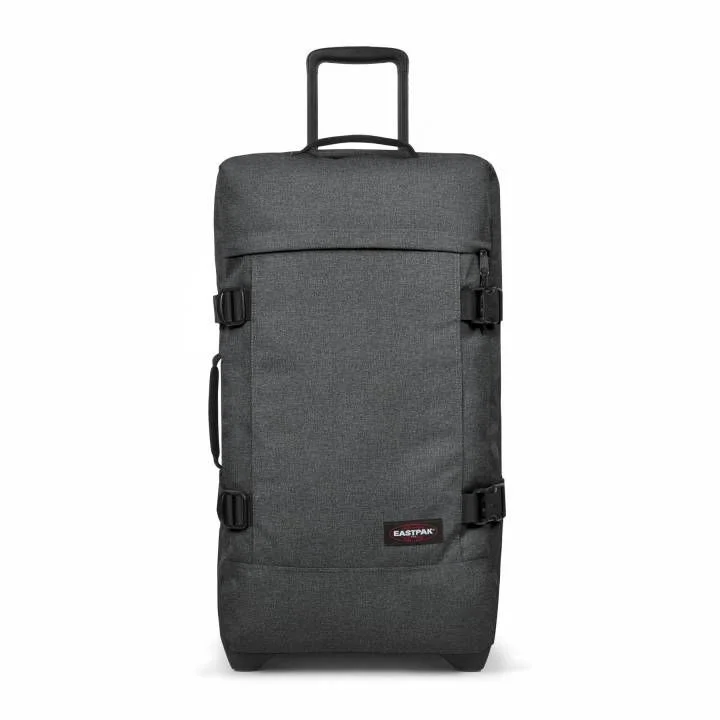 EASTPAK 2 Rollen Trolley Tranverz M black denim Taschen & Rucksaecke