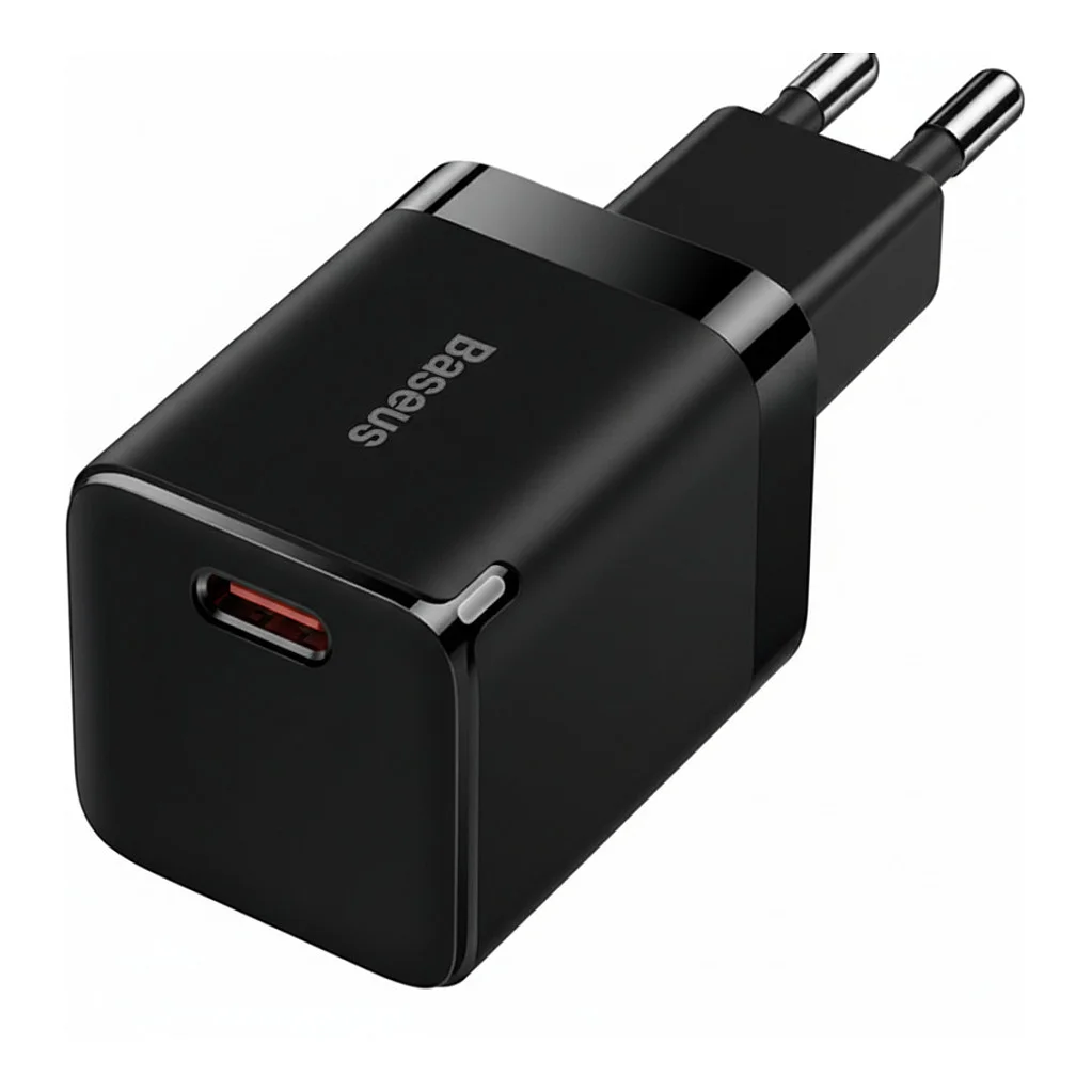 Baseus Palm USB C Ladegeraet 30W EU schwarz Akkus Powerbanks & Kabel