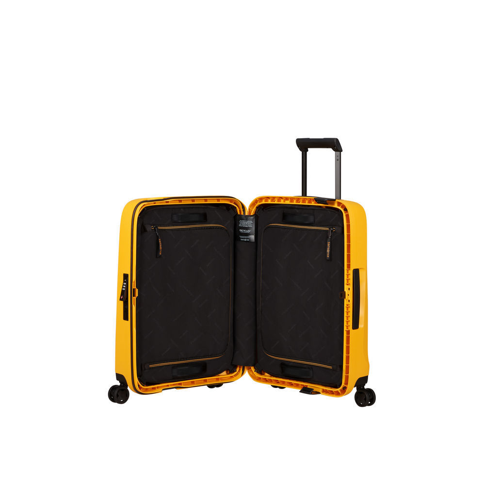 SAMSONITE 4 Rollen Bordtrolley Essens  55cm  radiant yellow Taschen & Rucksaecke