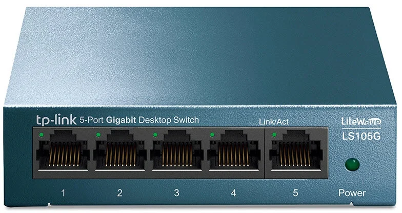 TP Link 5 Port Desktop Switch  10 100 1000Mbit s  Switches
