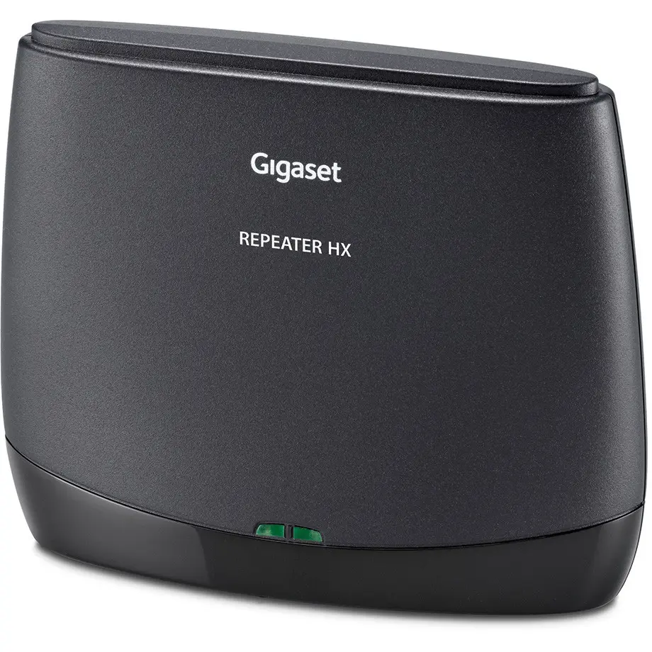 Gigaset Repeater HX WLAN Verstaerker Schwarz Fuer stabiles Mesh Wi Fi