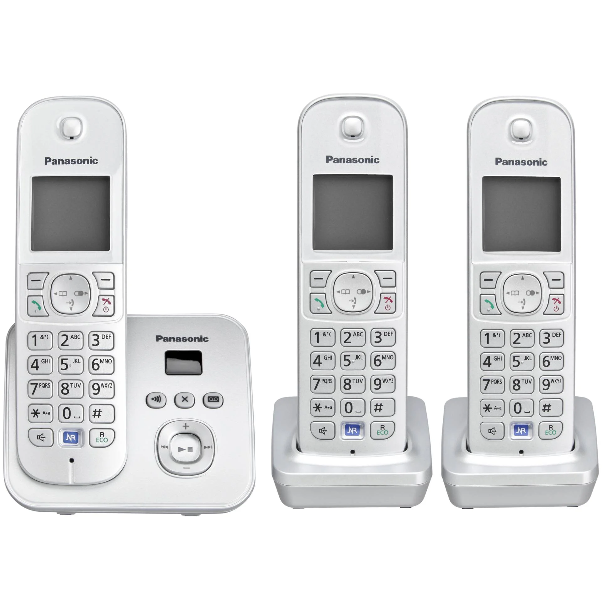 Panasonic KX TG6823GS perlsilber Telefon