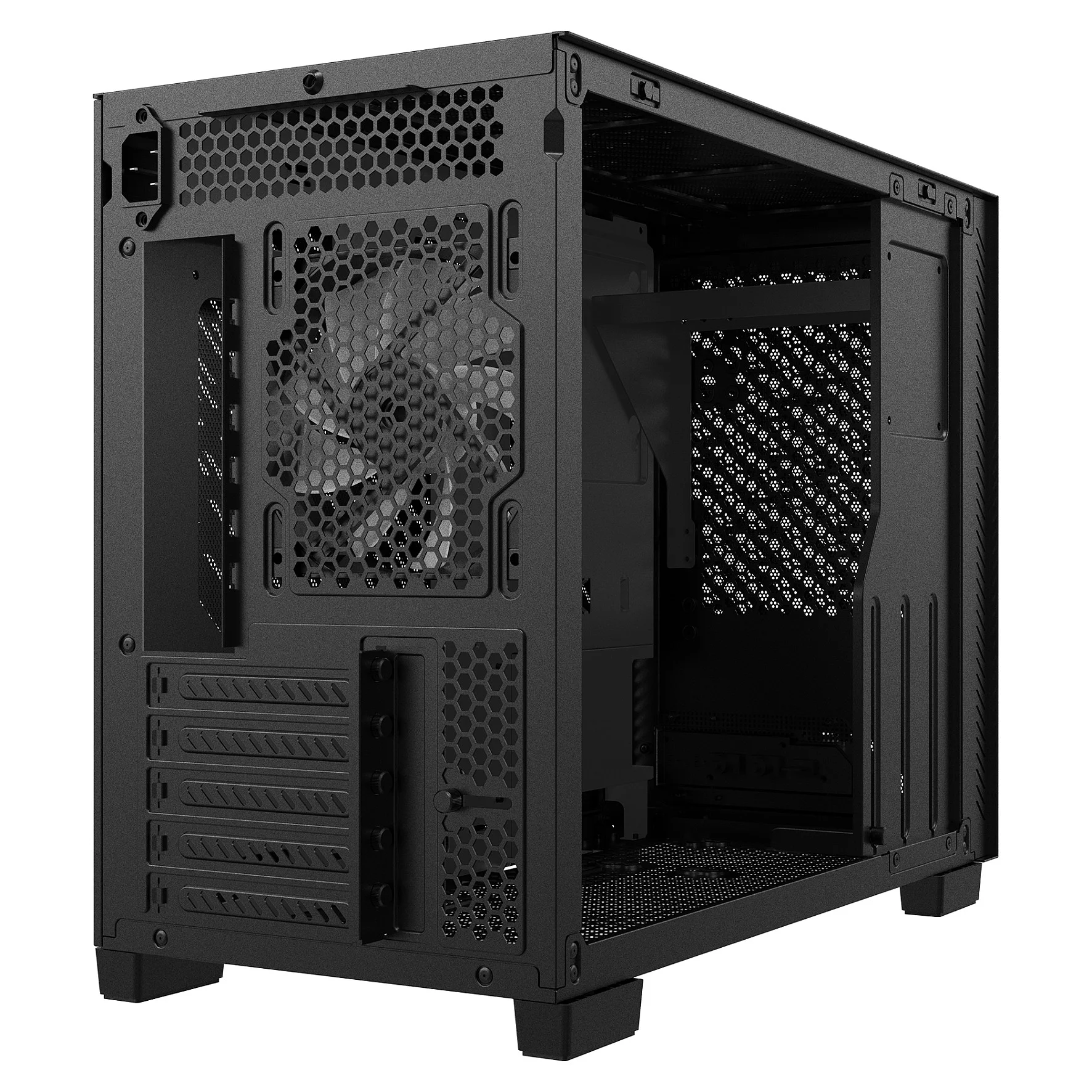 XPG VALOR AIR NANO MID TOWER CHASSIS   Schwarz PC-Komponenten