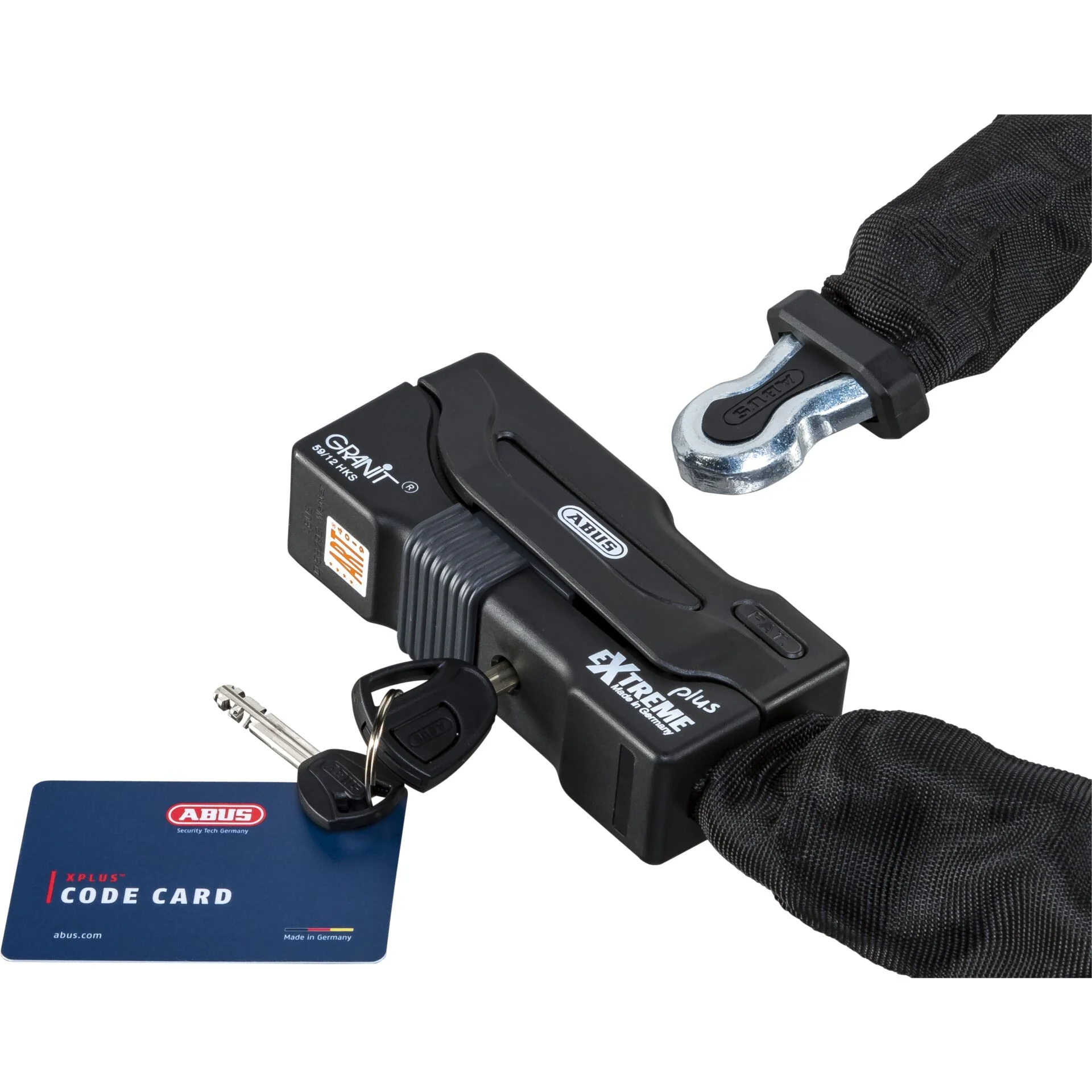 ABUS granit extreme plus 59 12hks170 black Radsport