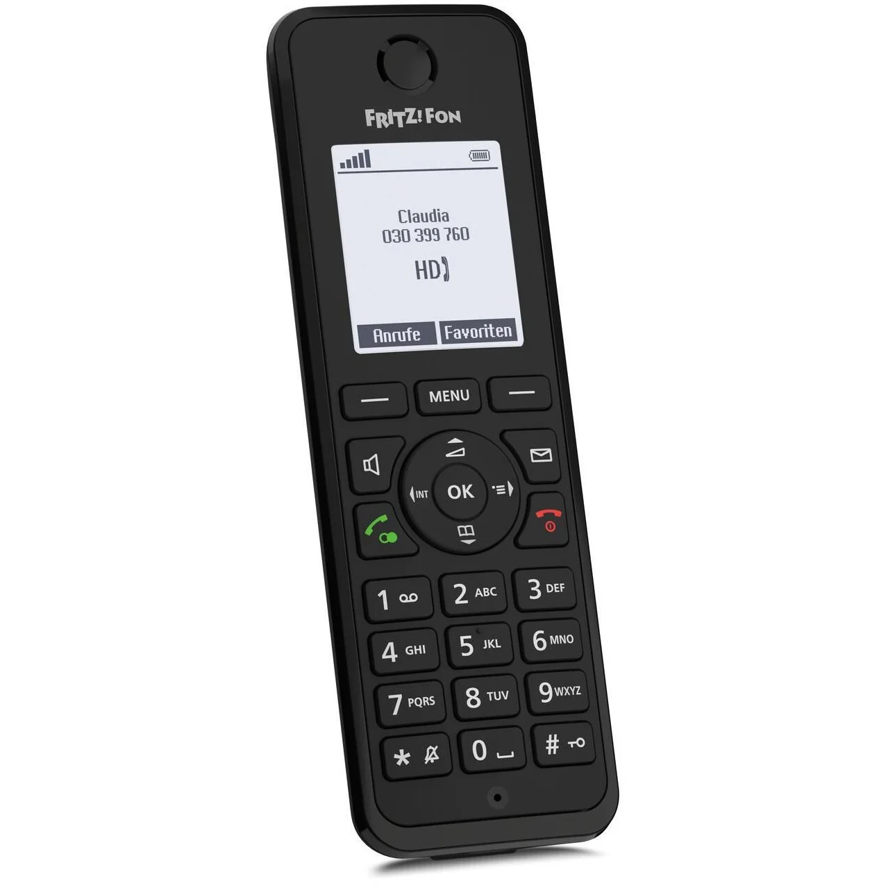 Fon M3 DECT Telefon Anrufer Identifikation Schwarz