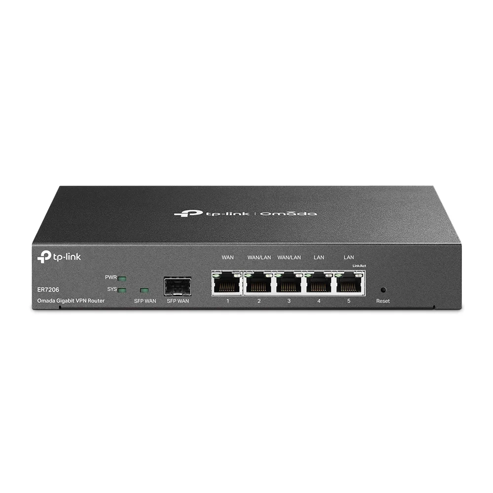 TP Link SafeStream Gigabit Multi WAN VPN Router Switches