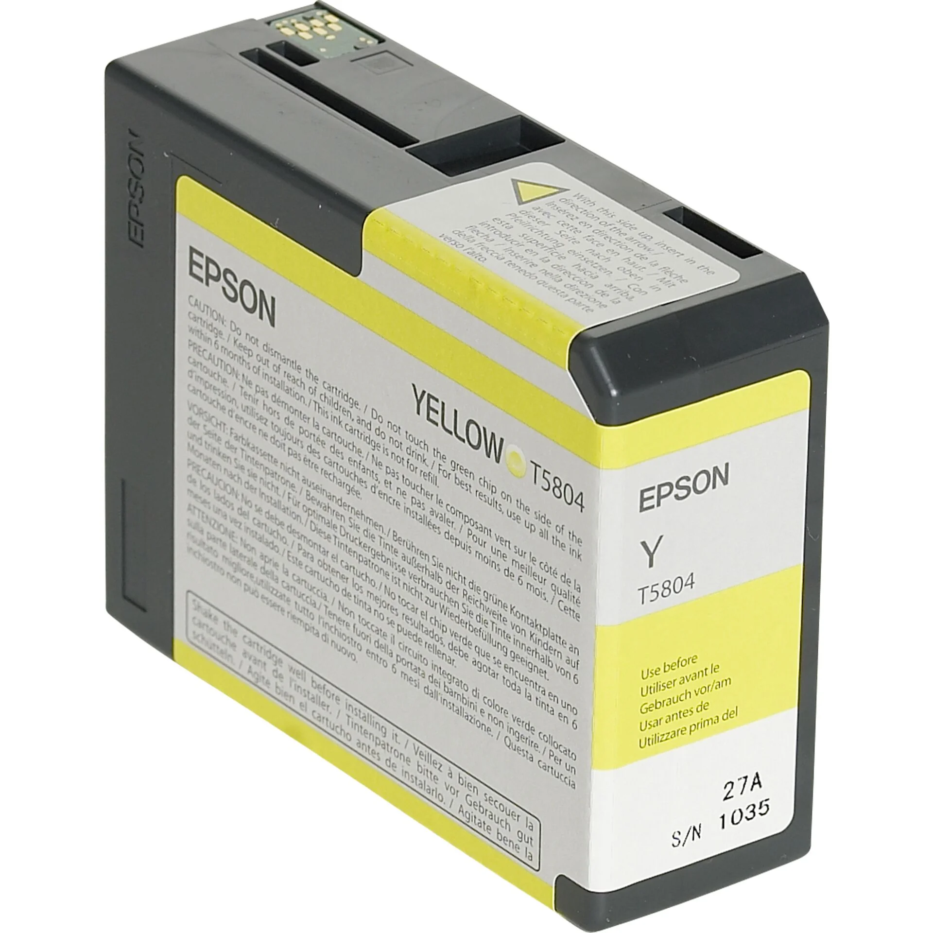 Epson Singlepack Yellow T580400 Drucker & Scanner