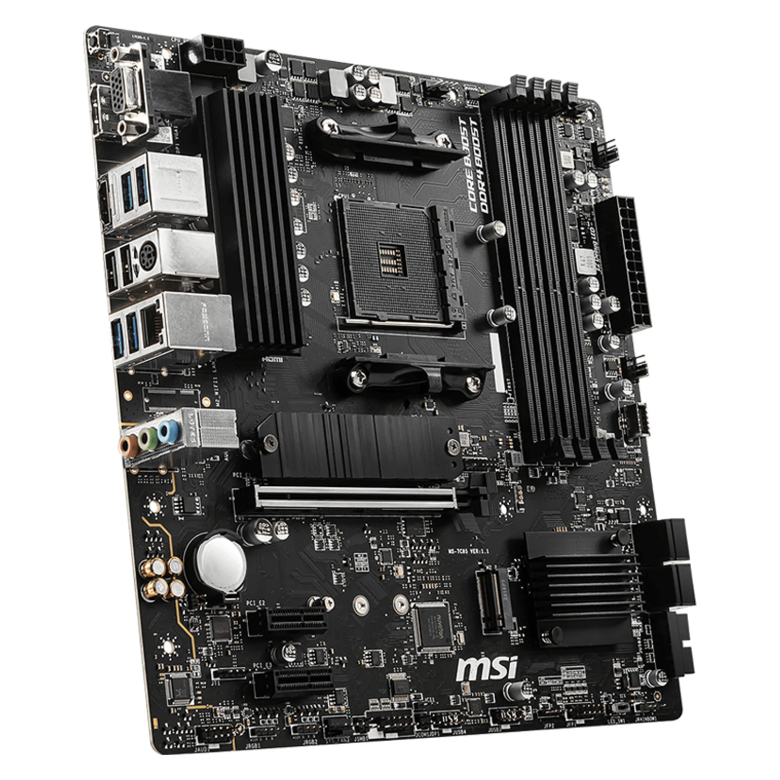 MSI B550M PRO VDH Motherboard AMD B550 Sockel AM4 micro ATX PC-Zubehoer