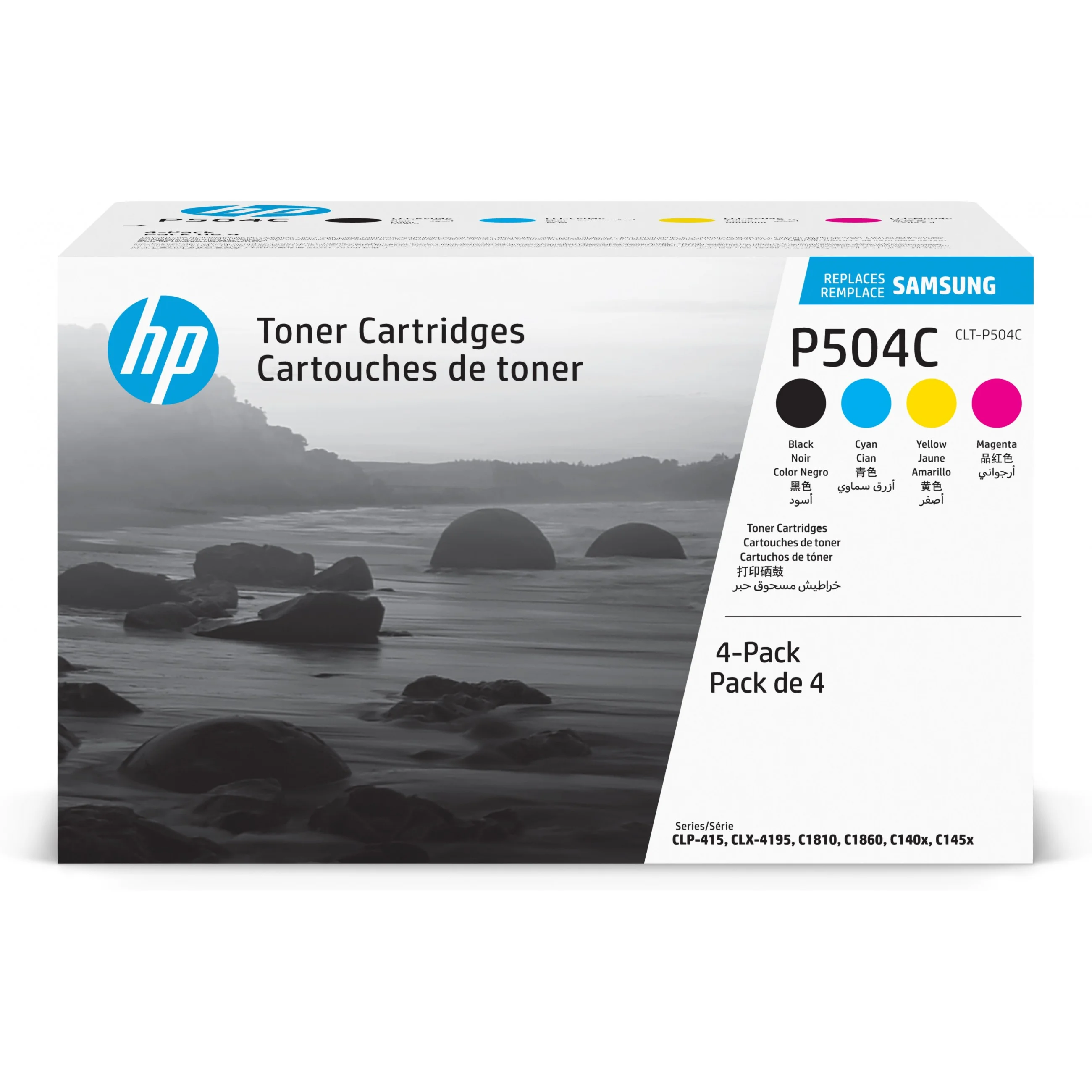 HP Samsung Toner SU400A ehm   CLT P504C ELS  Rainbow Kit  C M Y BK  Drucker & Scanner