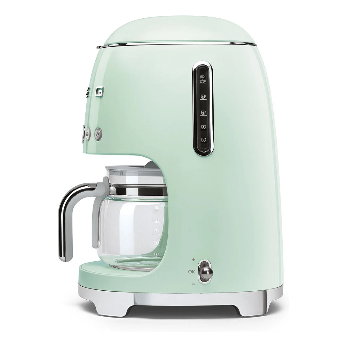 SMEG filter kaffeemaschine 50s style dcf02pgeu  pastellgruen Kuechenkleingeraete
