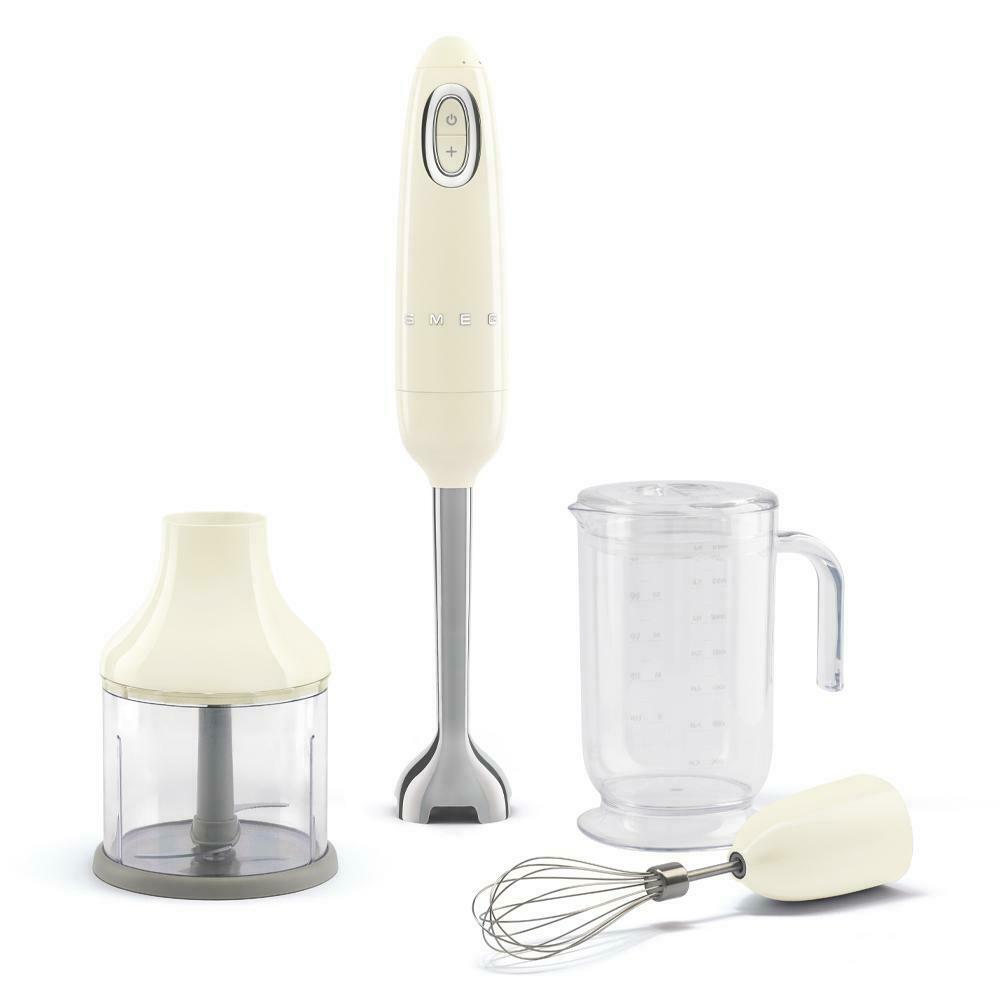 SMEG Stabmixer Set  creme Kuechenkleingeraete