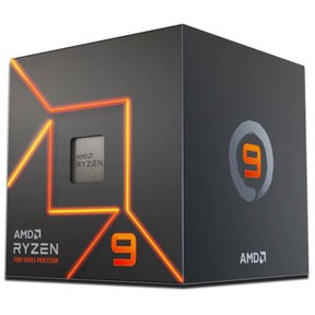AMD AM5 Ryzen 9 7900 Box 4 0GHz MaxBoost 5 4GHz 12xCore 24xThreads 76MB 65W RGB Wraith Prism Cooler PC-Zubehoer PC-Komponenten