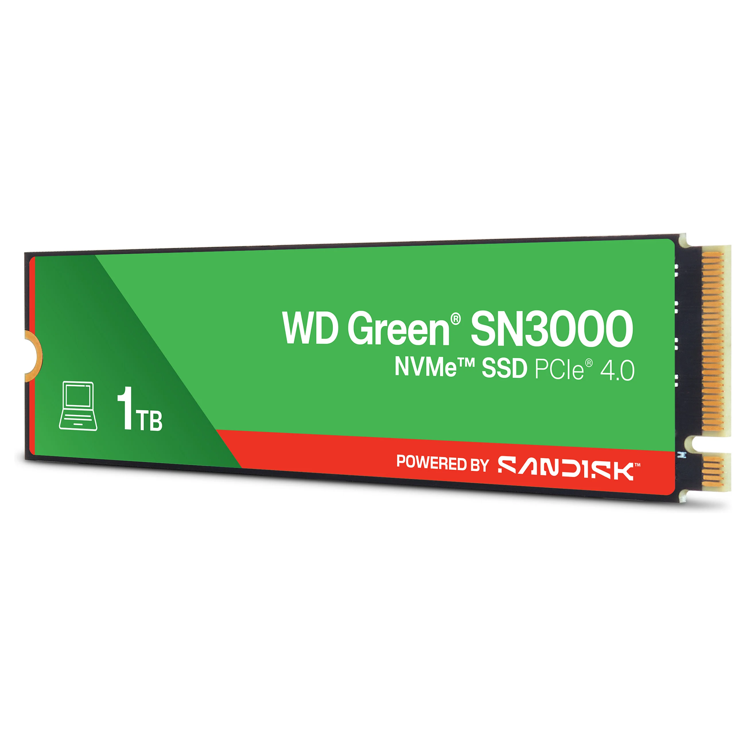 Western Digital Green SSD 1TB M 2 2280 PCI 4 0 SN3000 Speichermedien