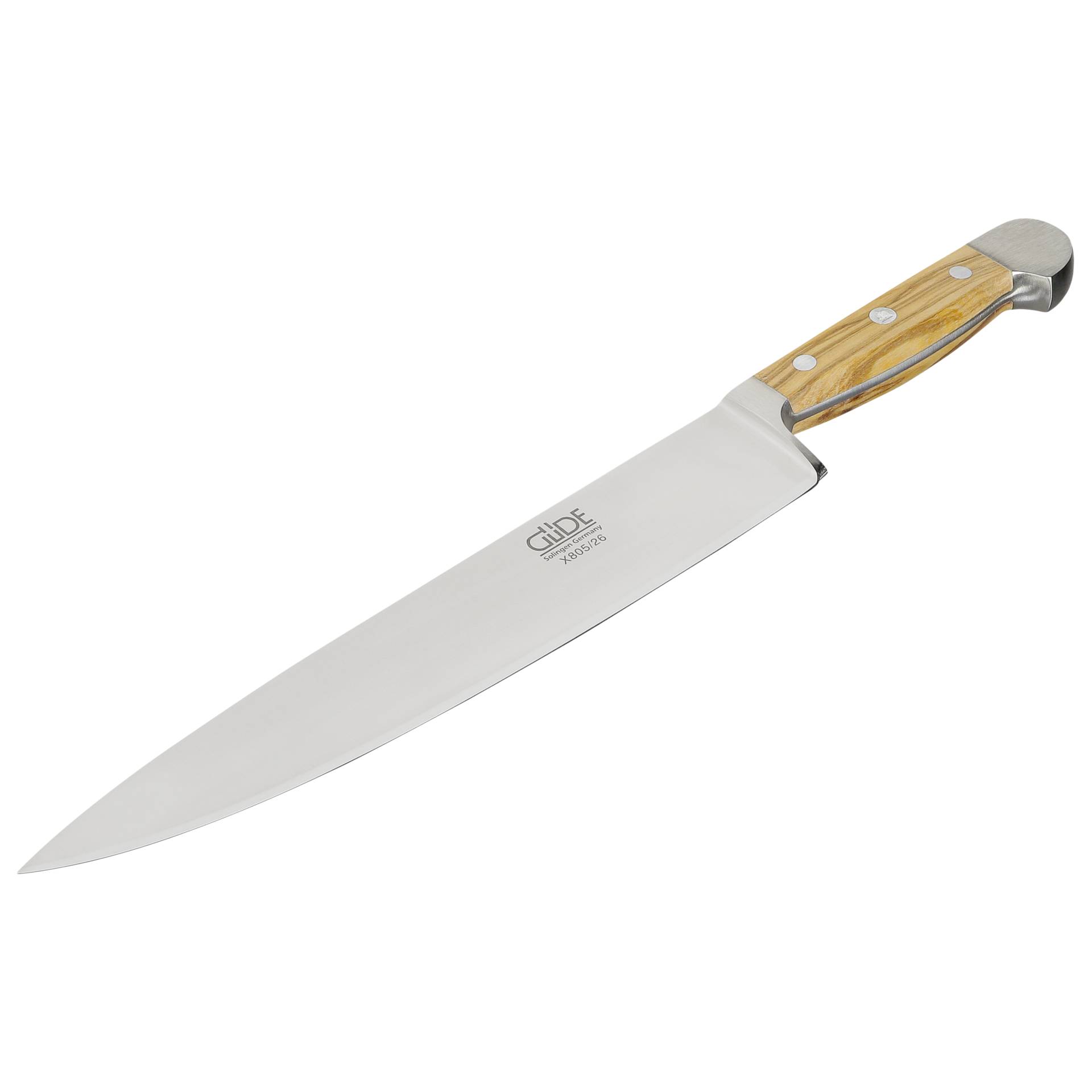 Guede Alpha Kochmesser 26 cm Olive Besteck & Aufbewahrung