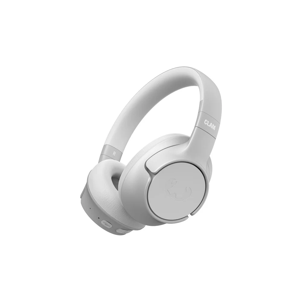 FRESH N REBEL Wireless Over Ear Kopfhoerer Clam Fuse mit Hybrid ANC Ice Grey
