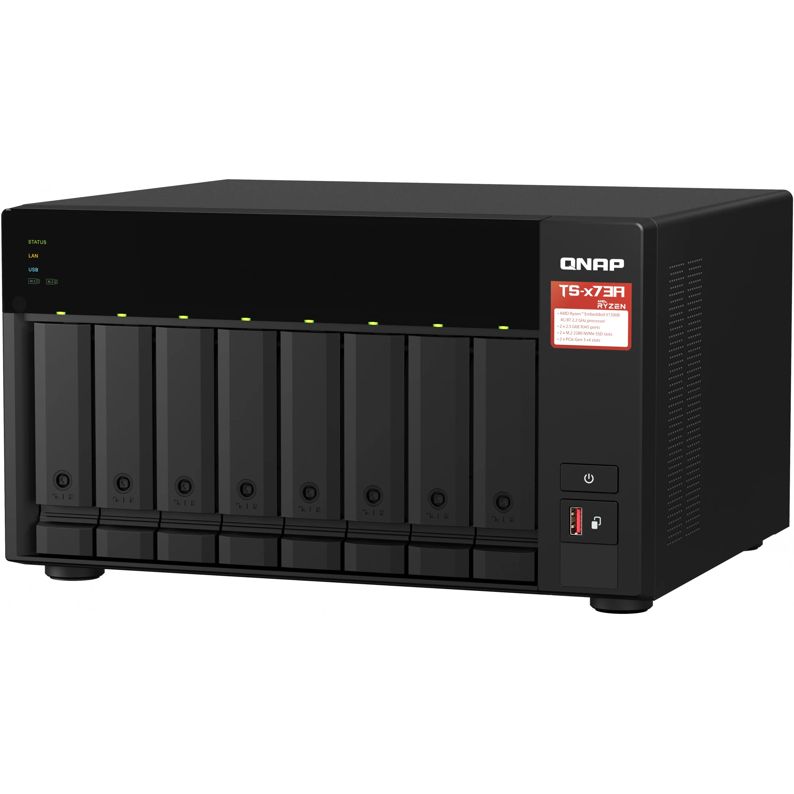 QNAP 8 bay  ts 873a 8g 8 bay nas enclosure   storage server   nas Netzwerk