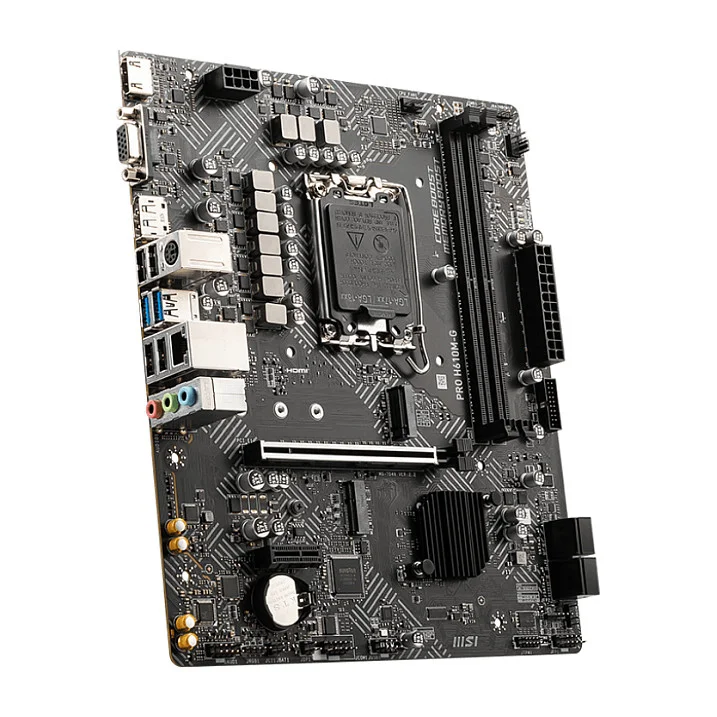 MSI PRO H610M G Motherboard Intel H610 LGA 1700 micro ATX PC-Zubehoer
