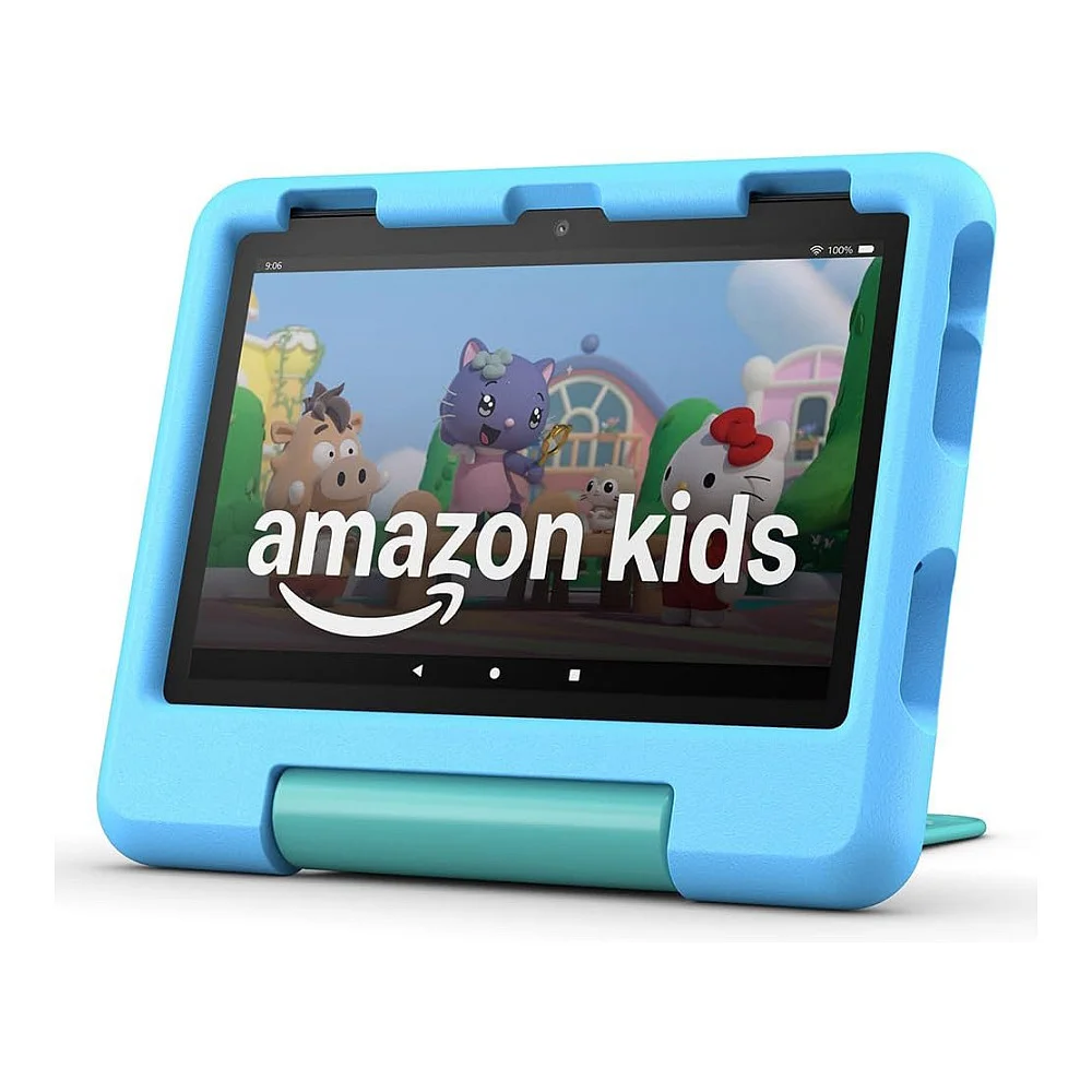Amazon fire hd 8 kids pro tablet  2024  wifi 32gb 6 bis 12 jahre jungle cat b0cvdljdww Tablets