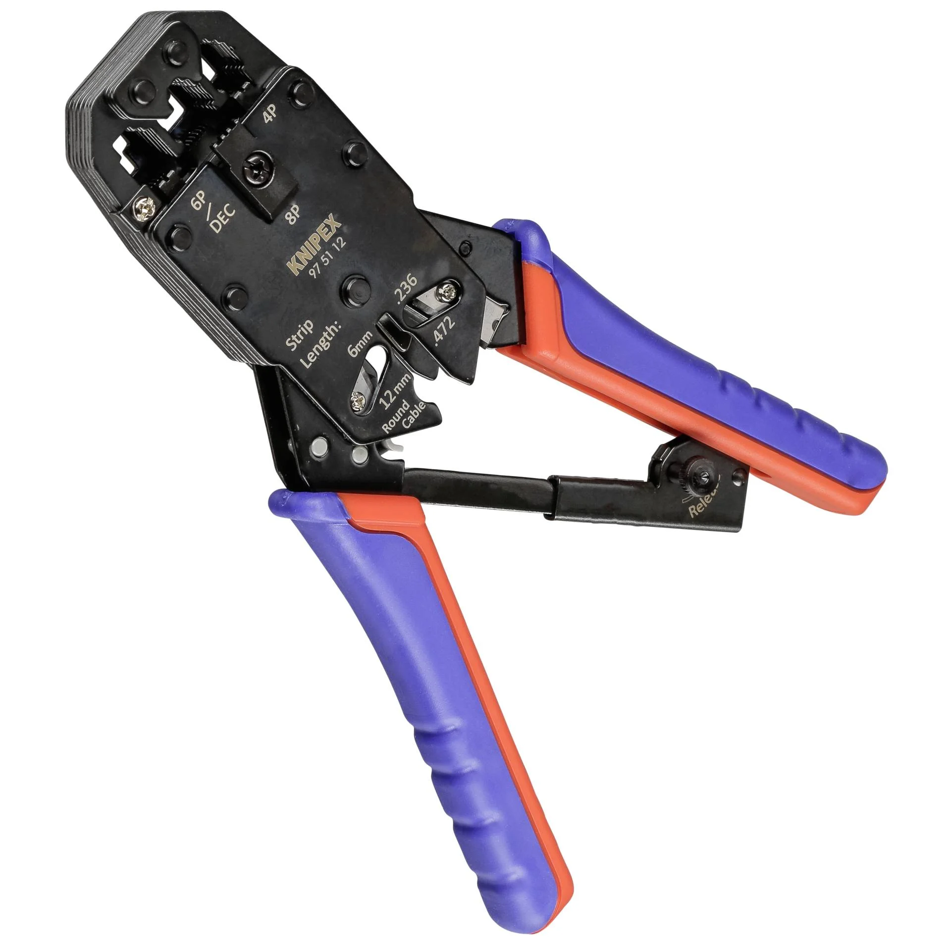KNIPEX Crimpzange fuer Westernstecker 200 mm Schraubendreher & Zangen