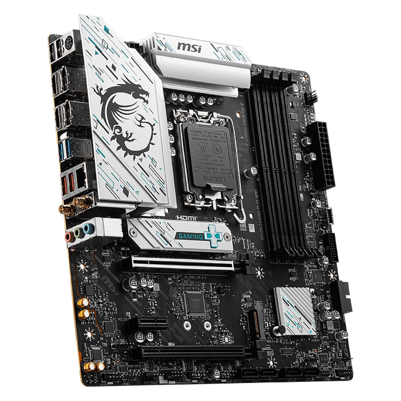 MSI B760M GAMING PLUS WIFI Motherboard Intel B760 LGA 1700 micro ATX PC-Zubehoer
