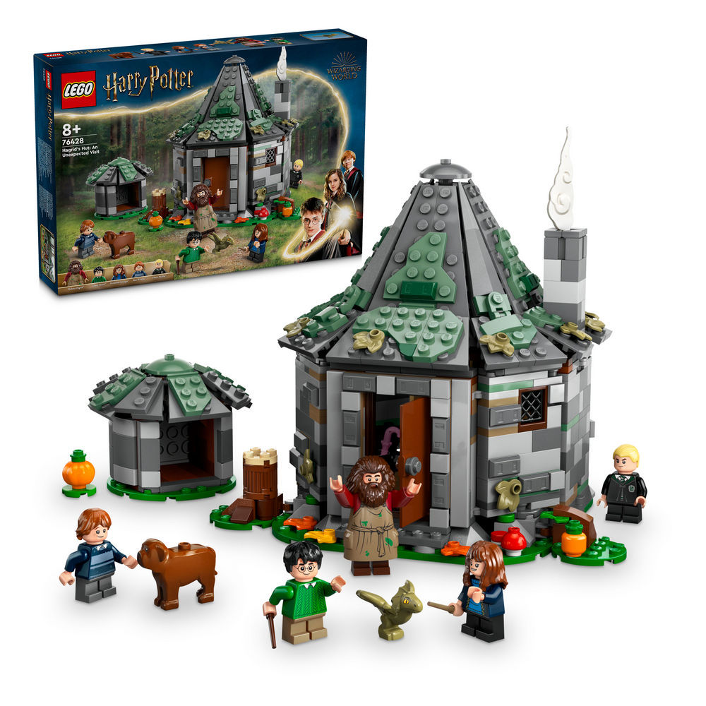 LEGO Harry Potter Hagrids Huette Ein unerwarteter Besuch 76428