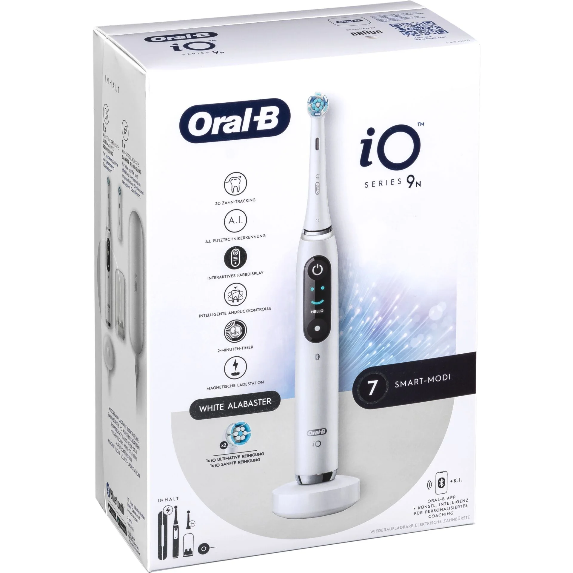 Oral B iO Series 9N White Alabaster JAS22 Zahnpflege