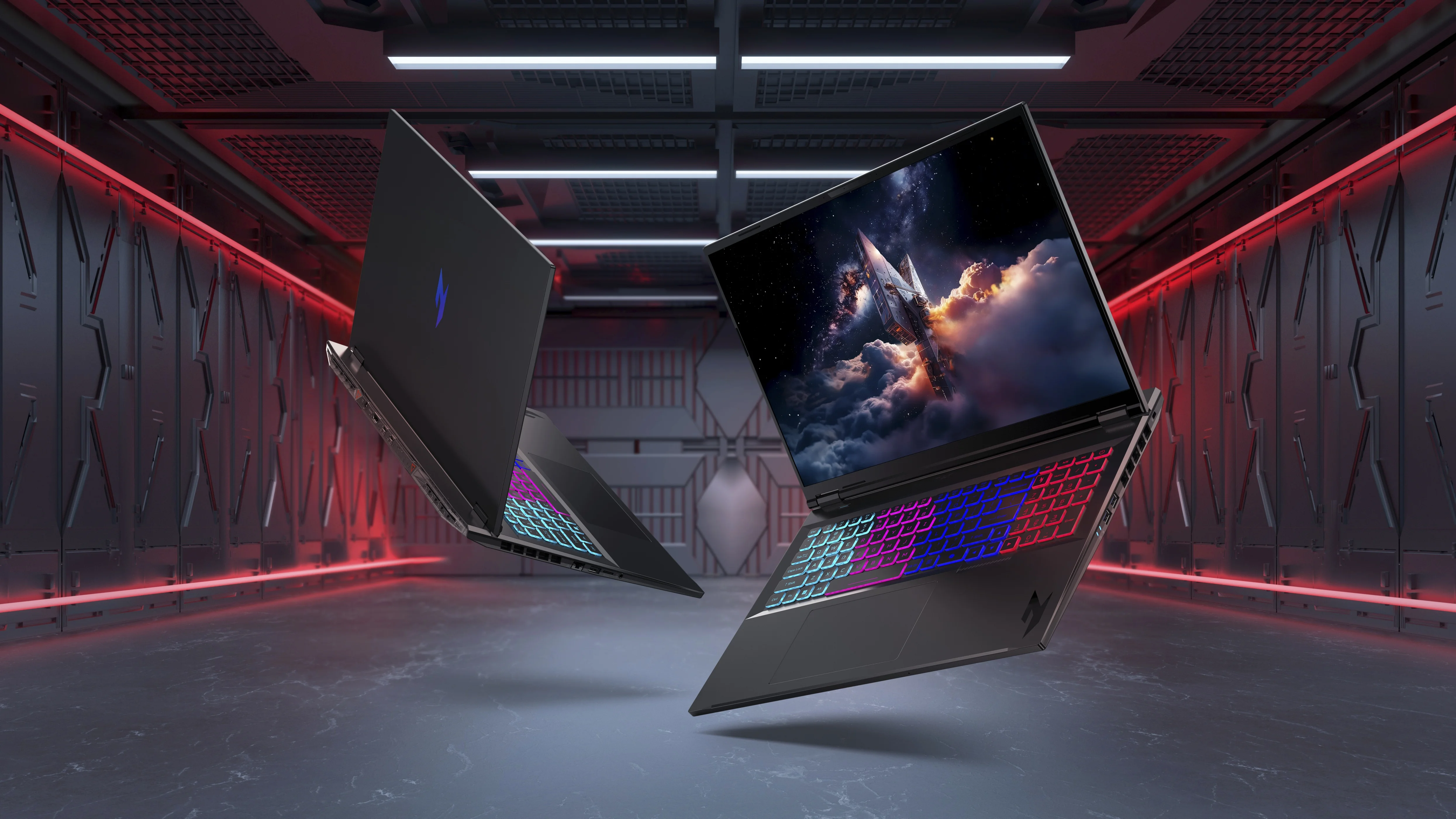 Acer Nitro 18 AI AMD AN18 61 R698  AMD Ryzen AI 7 PRO 350 Laptop 45 7 cm  18   WQXGA 16 GB DDR5 SDRAM 1 TB SSD NVIDIA GeForce RTX 5060 Wi Fi 6E  802 11ax  Windows 11 Home Deutsch Schwarz Notebooks & E-Book Reader