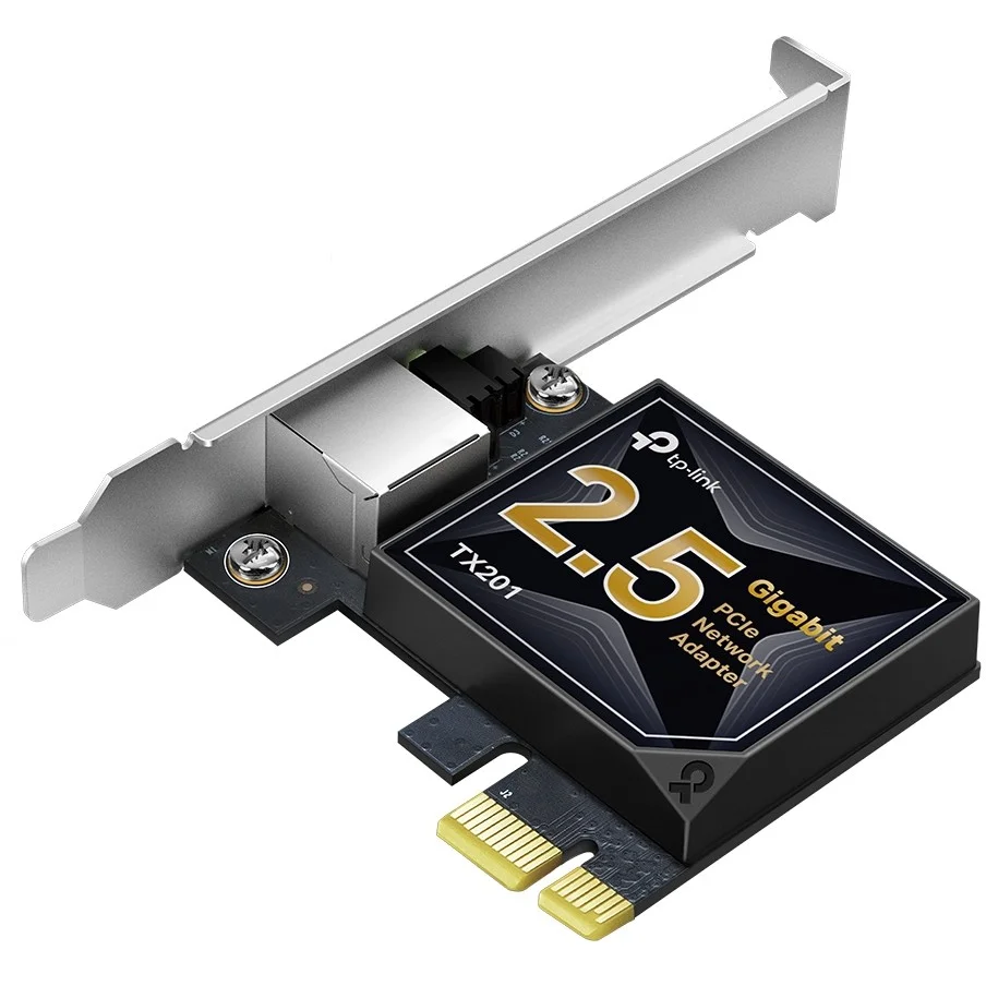TP Link TX201 Netzwerkkarte Ethernet 2500 Mbit s PCIe   Hochgeschwindigkeitsnetzwerk PC-Komponenten Netzwerk-Adapter