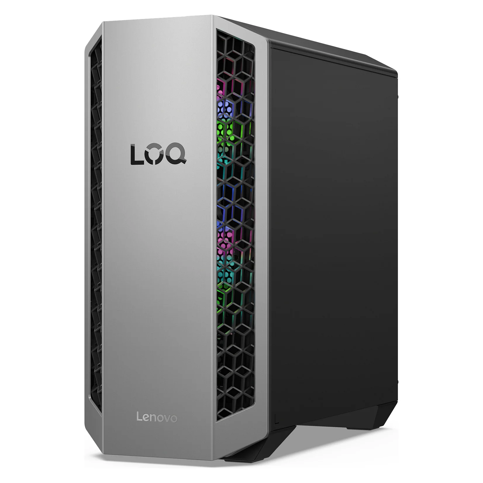 Lenovo LOQ Tower 26ADR10 AMD Ryzen  7 8745HX 16 GB DDR5 SDRAM 1 TB SSD NVIDIA GeForce RTX 5060 Windows 11 Home PC Schwarz PC-Zubehoer