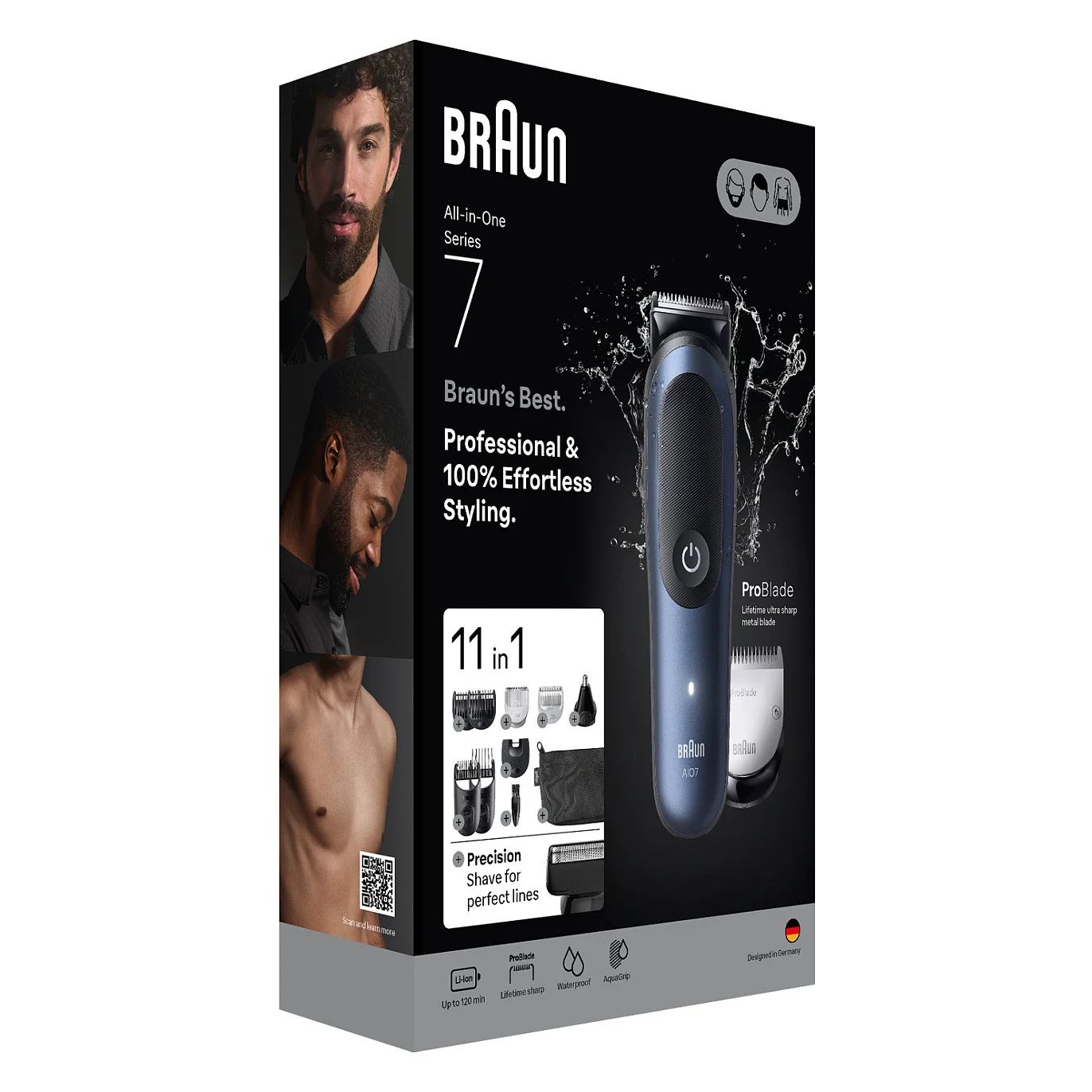 Braun AIO 7540 All in One Style Kit Rasierer & Epilierer