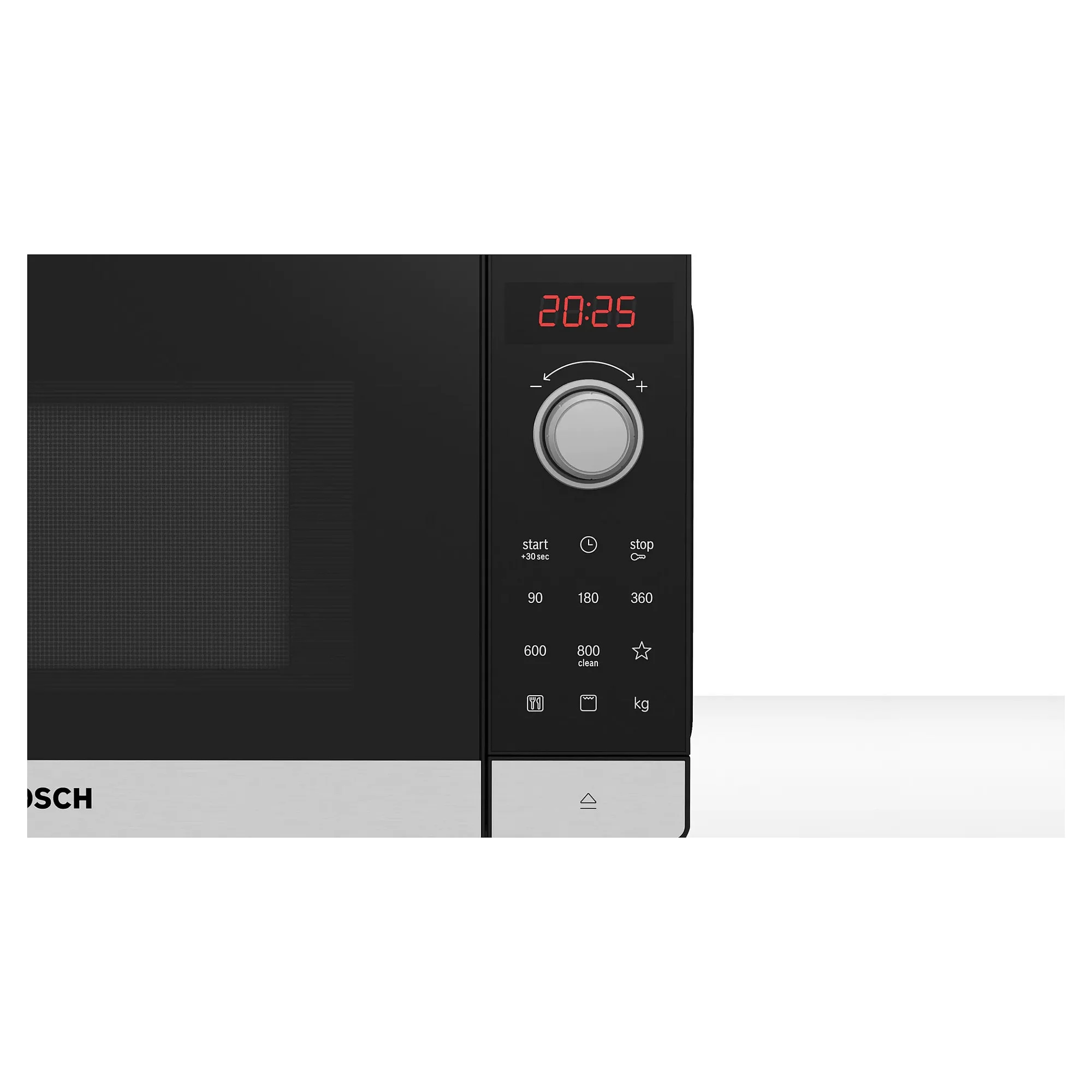 Bosch Mikrowelle 800W   FEL023MS2  Edelstahl  Kuechenkleingeraete
