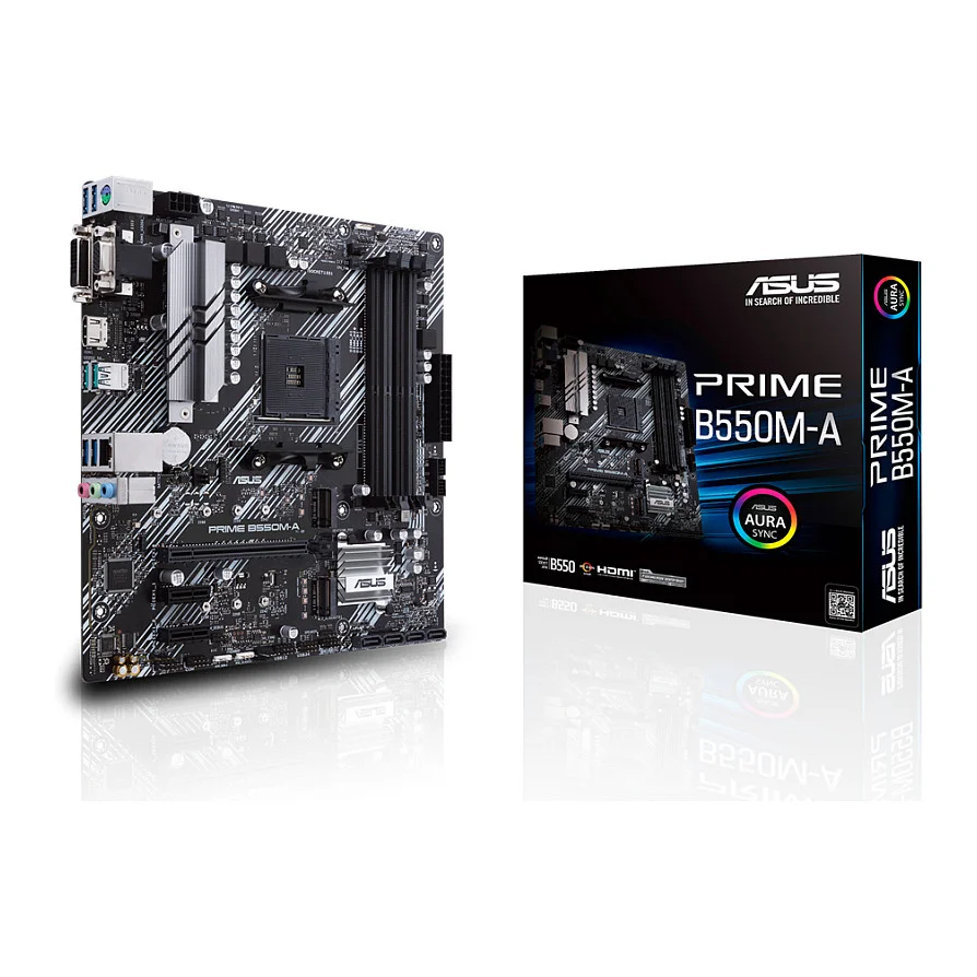 ASUS PRIME B550M A AMD B550 Sockel AM4 micro ATX PC-Zubehoer
