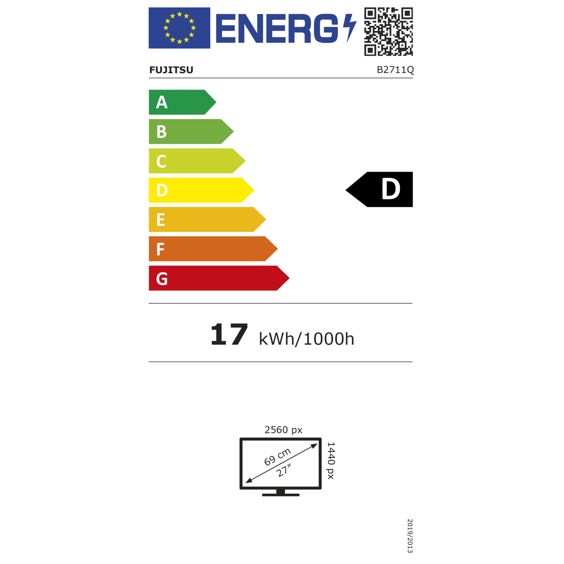 Fujitsu B2711TS QHD Monitore