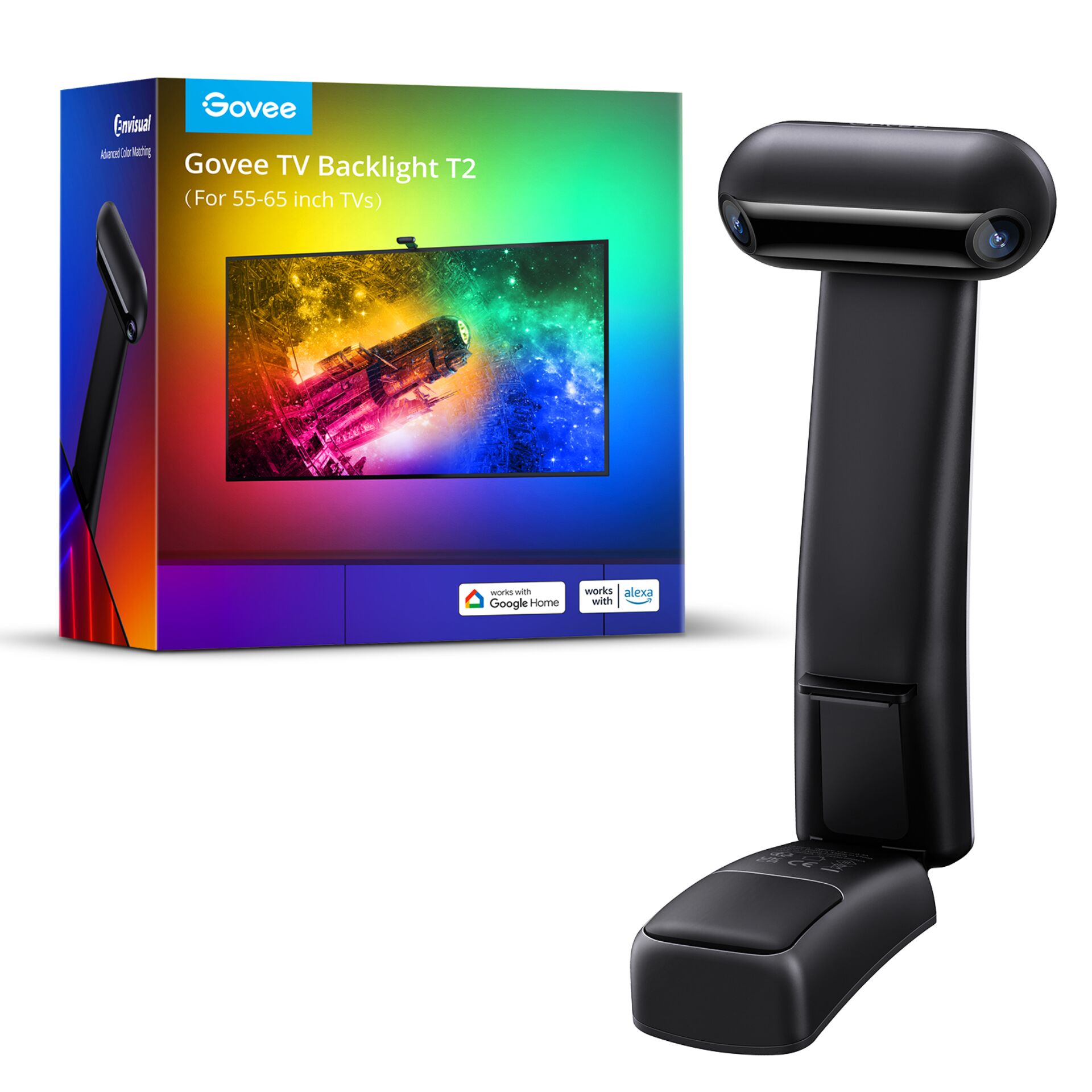 Govee Envisual TV Backlight T2 Intelligenter Leuchtstreifen Wi Fi Bluetooth Leuchtmittel & Lampen