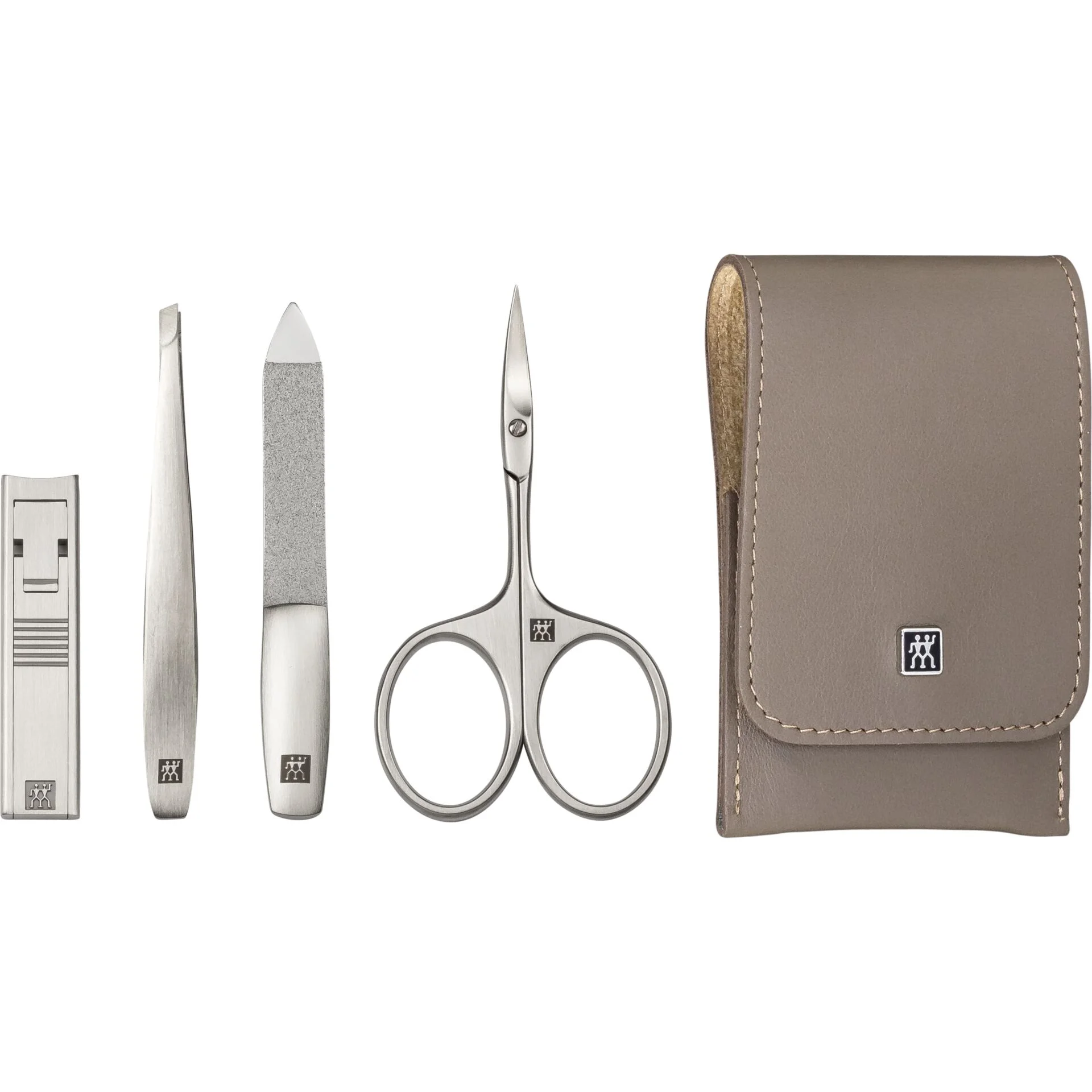 ZWILLING Manikuere Pedikuere Set 4tlg  mit Kompakt Nagelknipser Wellnessgeraete