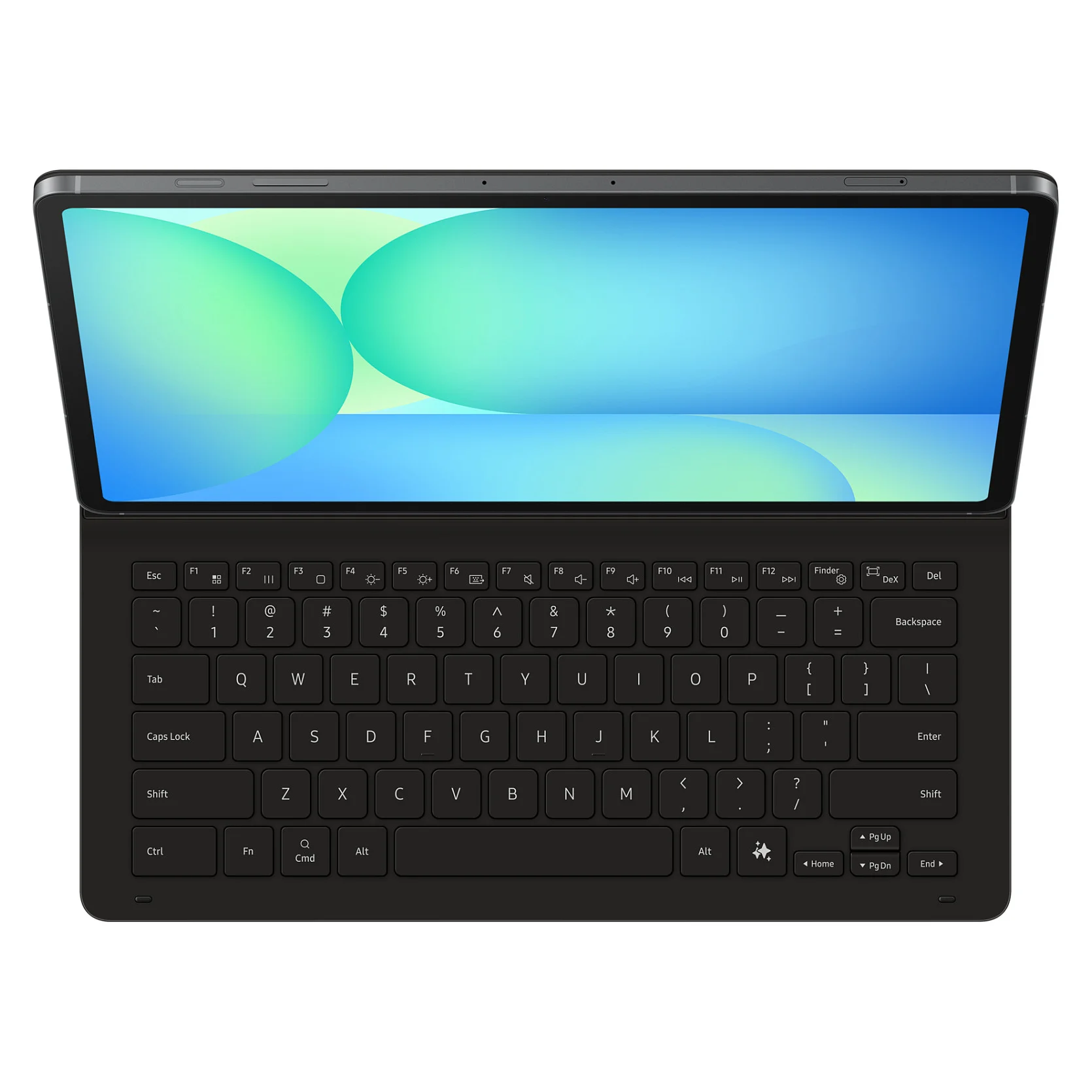 Samsung Book Cover Keyboard Slim fuer das Galaxy Tab S10 FE  Notebook & Tablet Zubehoer