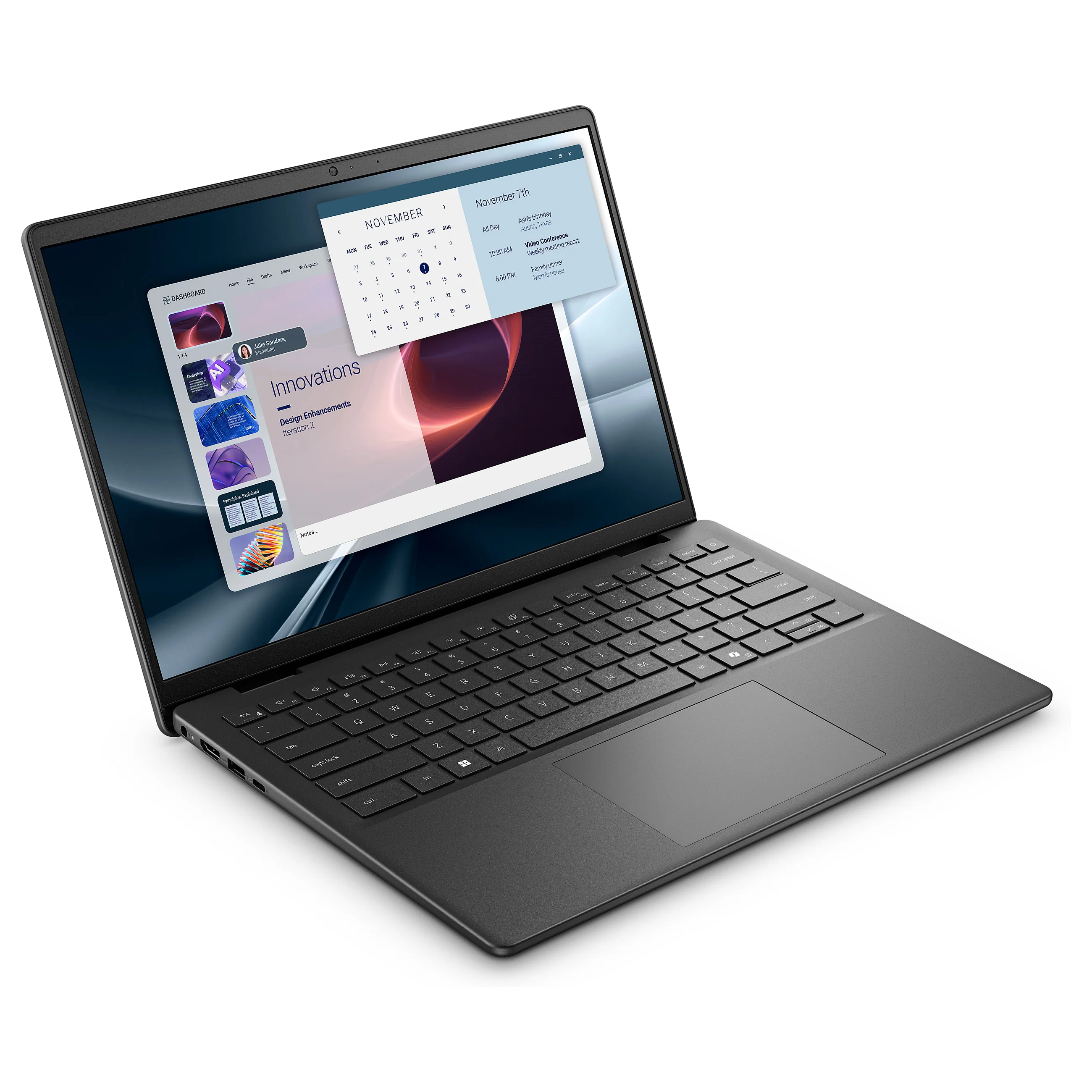 DELL Pro 14 Essential PV14255 Copilot  PC AMD Ryzen AI 5 330 Laptop 35 6 cm  14   Full HD  16 GB DDR5 SDRAM 512 GB SSD Wi Fi 6E  802 11ax  Windows 11 Pro Deutsch Schwarz Notebooks & E-Book Reader