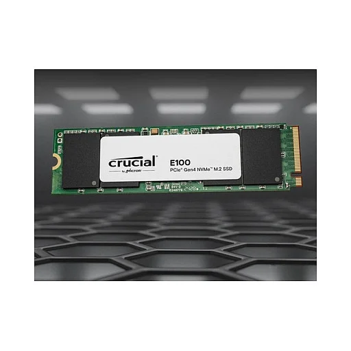 Crucial M 2 480GB  2280  E100 Gen4 NVMe PCIe intern retail Speichermedien