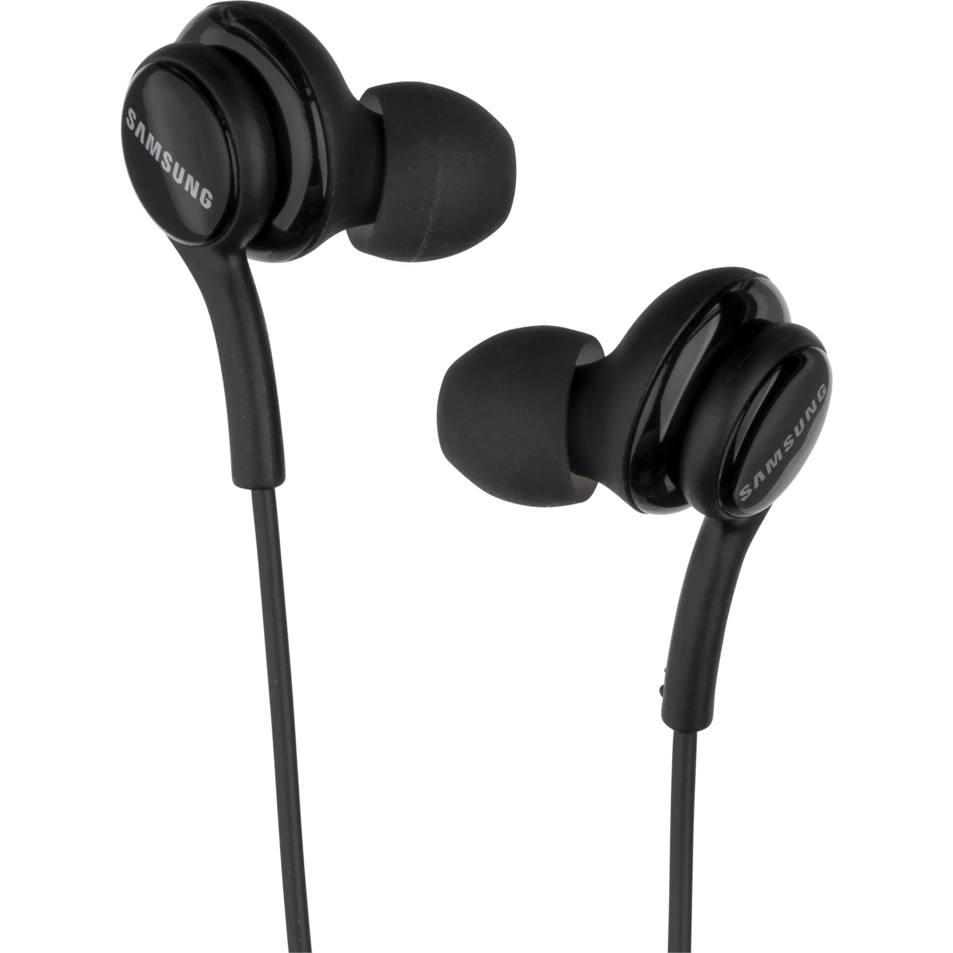 Samsung EO IA500   Ohrhoerer mit Mikrofon   kabelgebunden   3 5 mm Stecker   Schwarz In-Ear