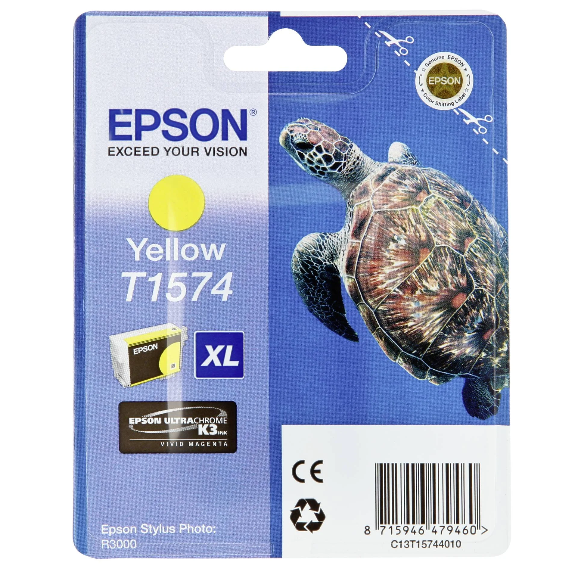 Epson Tintenpatrone yellow T 157 T 1574 Drucker & Scanner